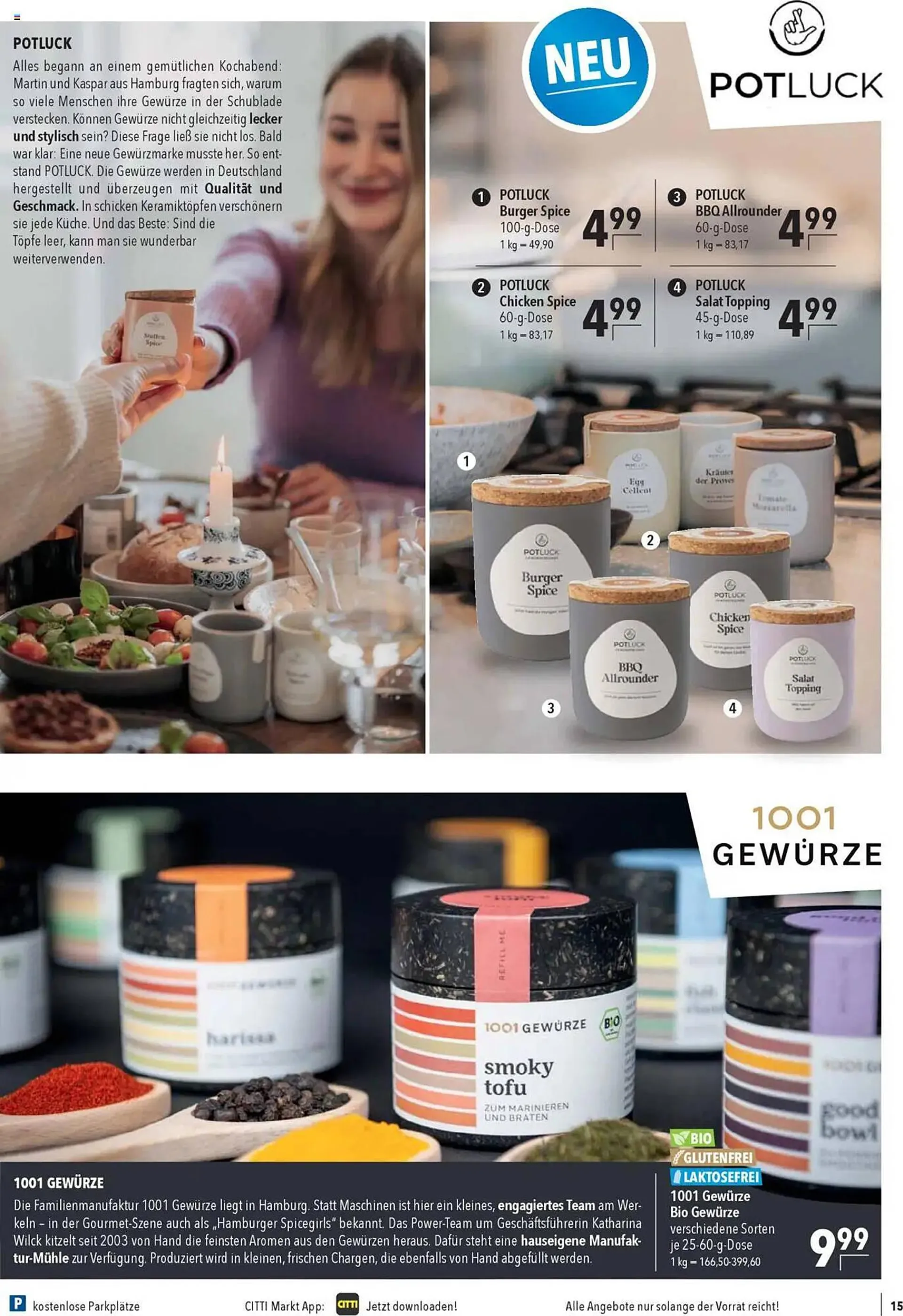 CITTI Markt Prospekt von 23. April bis 10. Juni 2025 - Prospekt seite 15