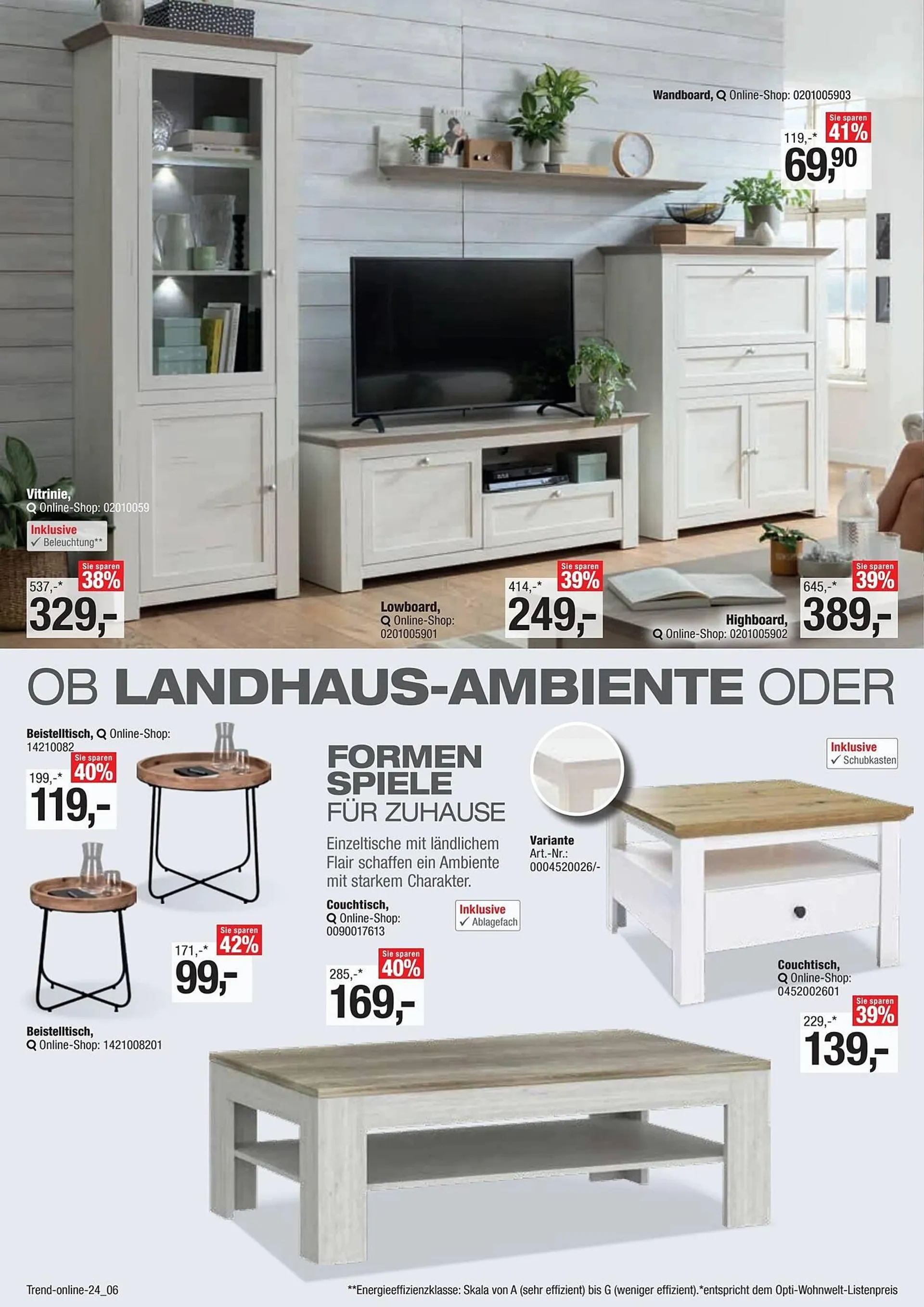 Opti Wohnwelt Prospekt von 12. Mai bis 1. August 2025 - Prospekt seite 6