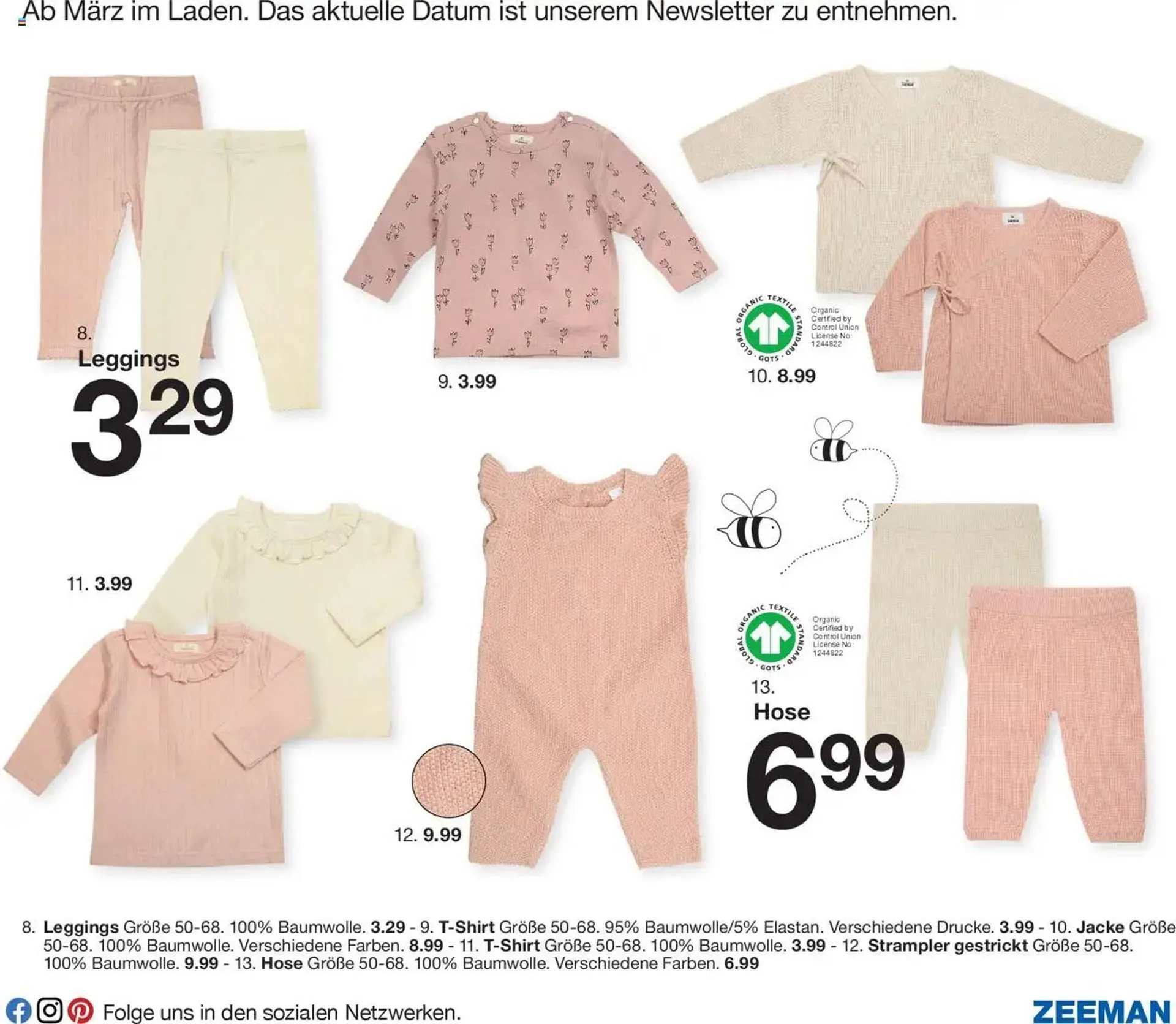 Zeeman Prospekt von 3. Februar bis 30. April 2025 - Prospekt seite 7