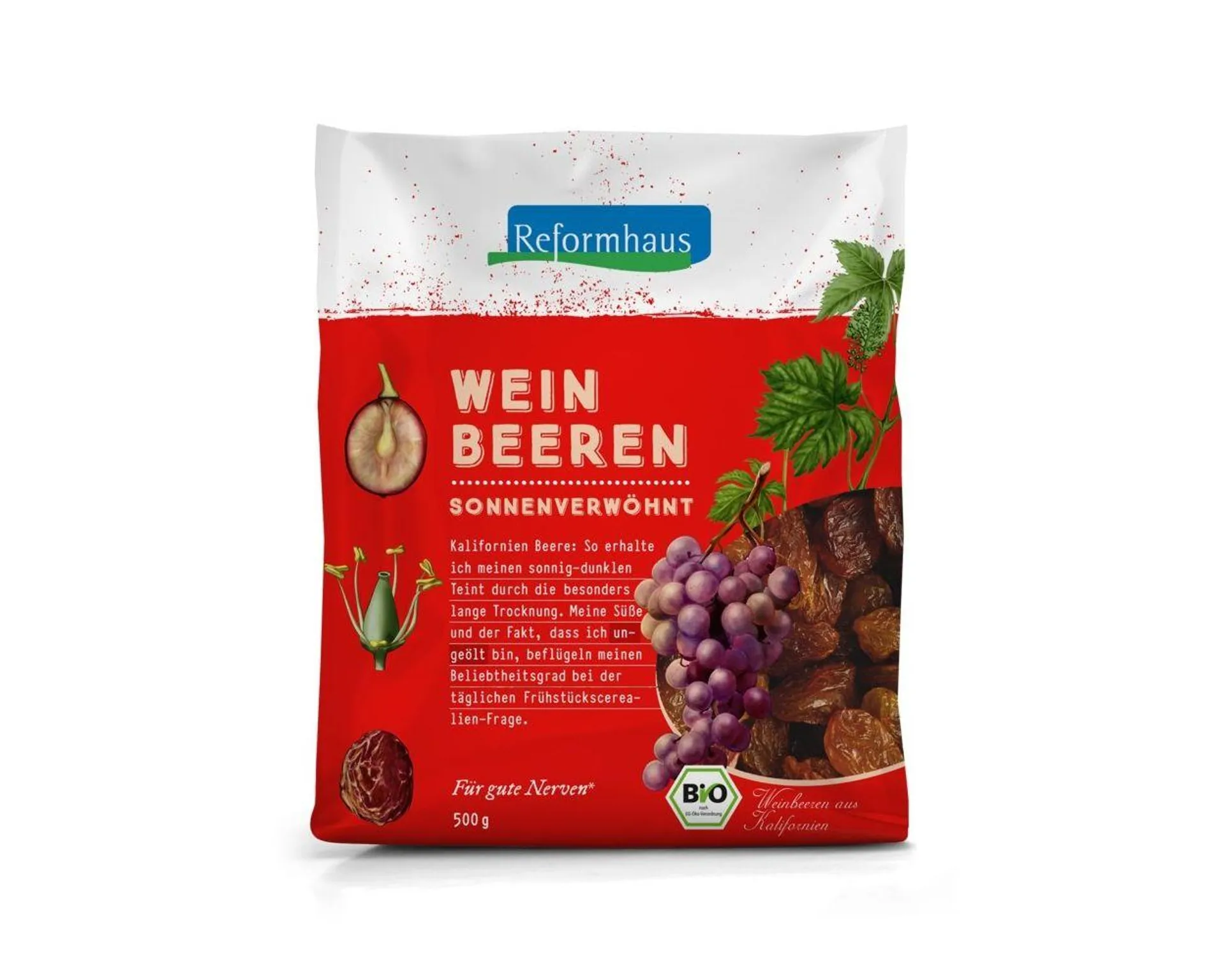 Reformhaus Weinbeeren aus Kalifornien 500 g