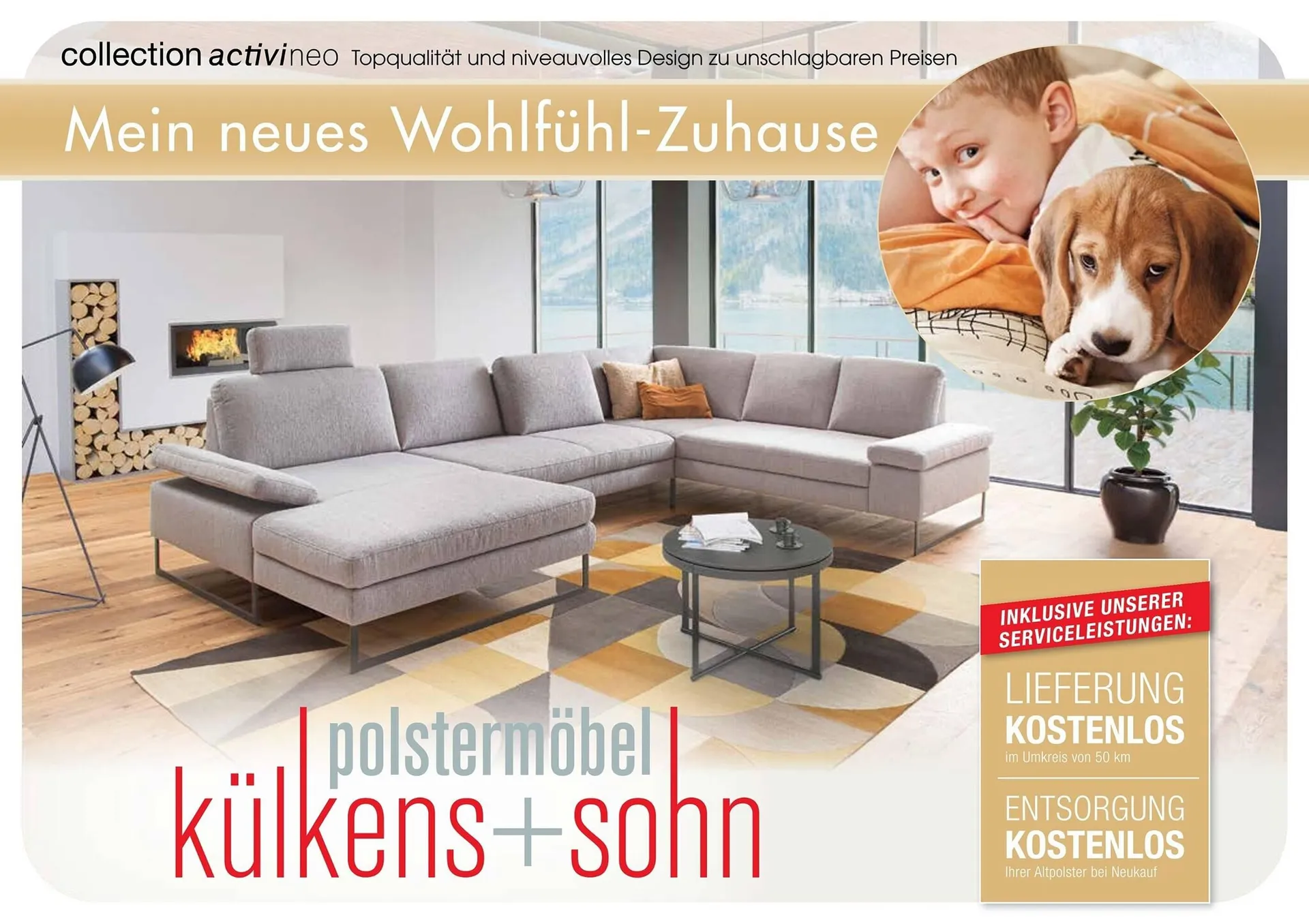 külkens+sohn Polstermöbel Prospekt - 1