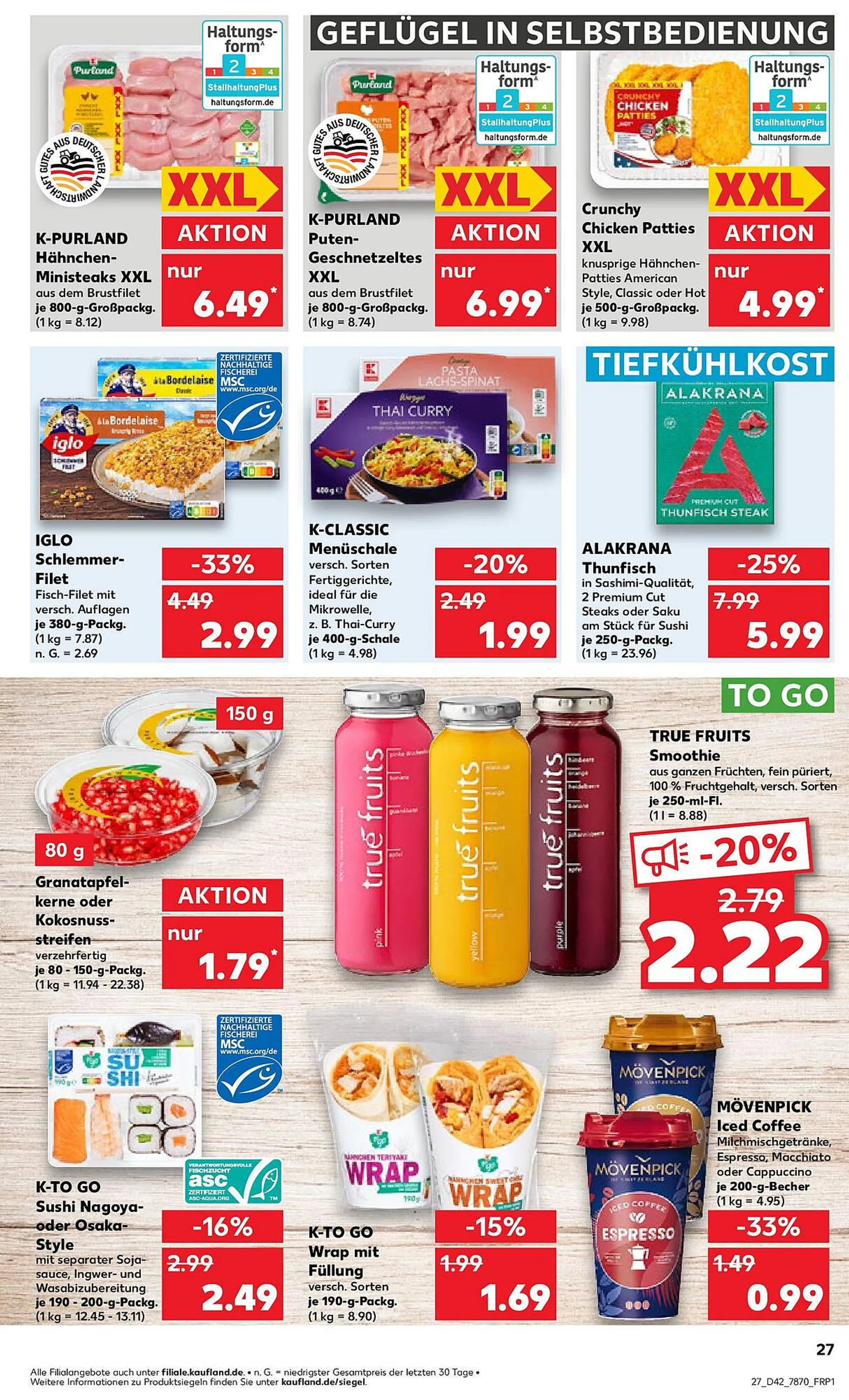 Kaufland Prospekt von 20. Oktober bis 23. Oktober 2024 - Prospekt seite 40