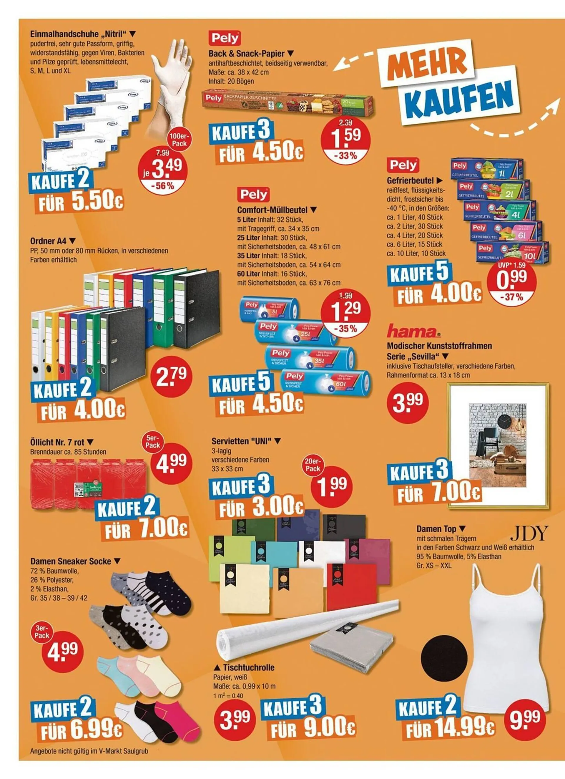 V Markt Prospekt von 15. Mai bis 21. Mai 2025 - Prospekt seite 18