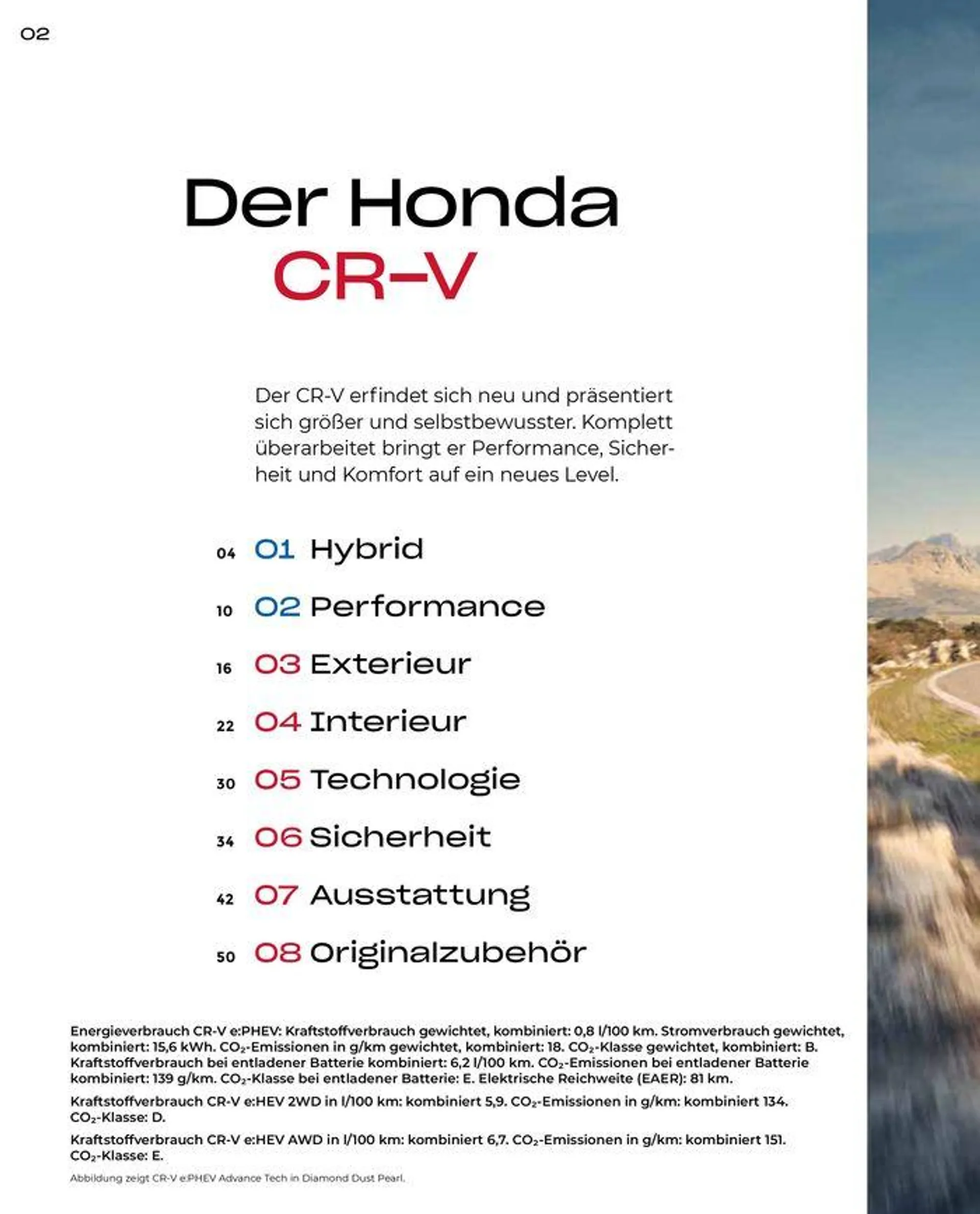Honda CR-V BROSCHÜRE - 2