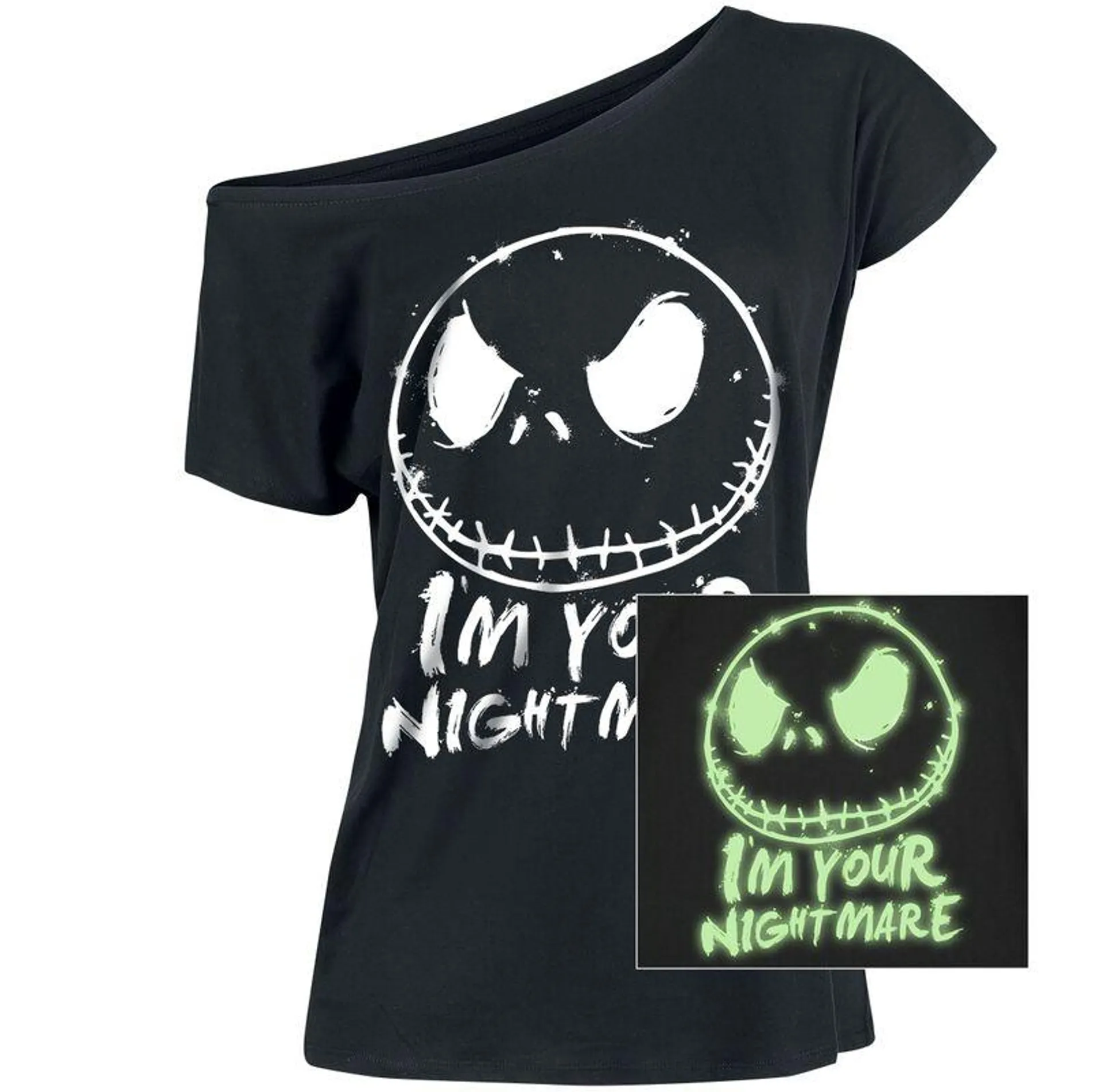 "I'm Your Nightmare" T-Shirt schwarz von The Nightmare Before Christmas