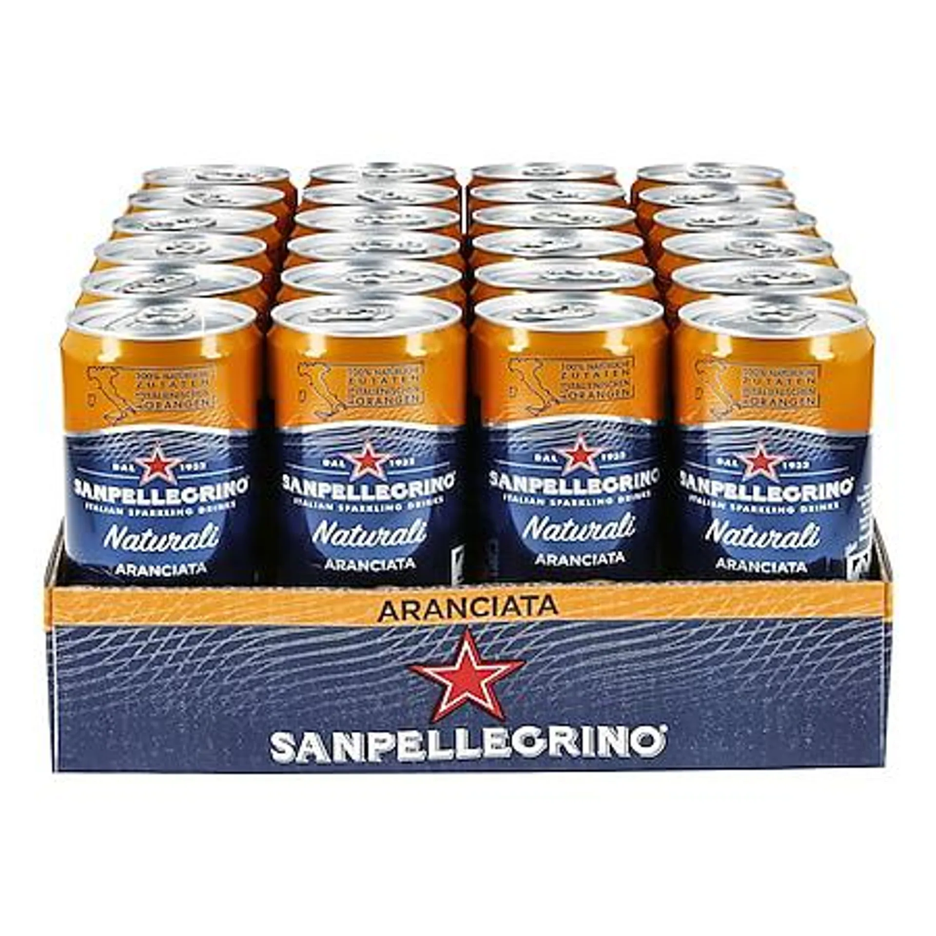 San Pellegrino Aranciata 0,33 Liter, 24er Pack