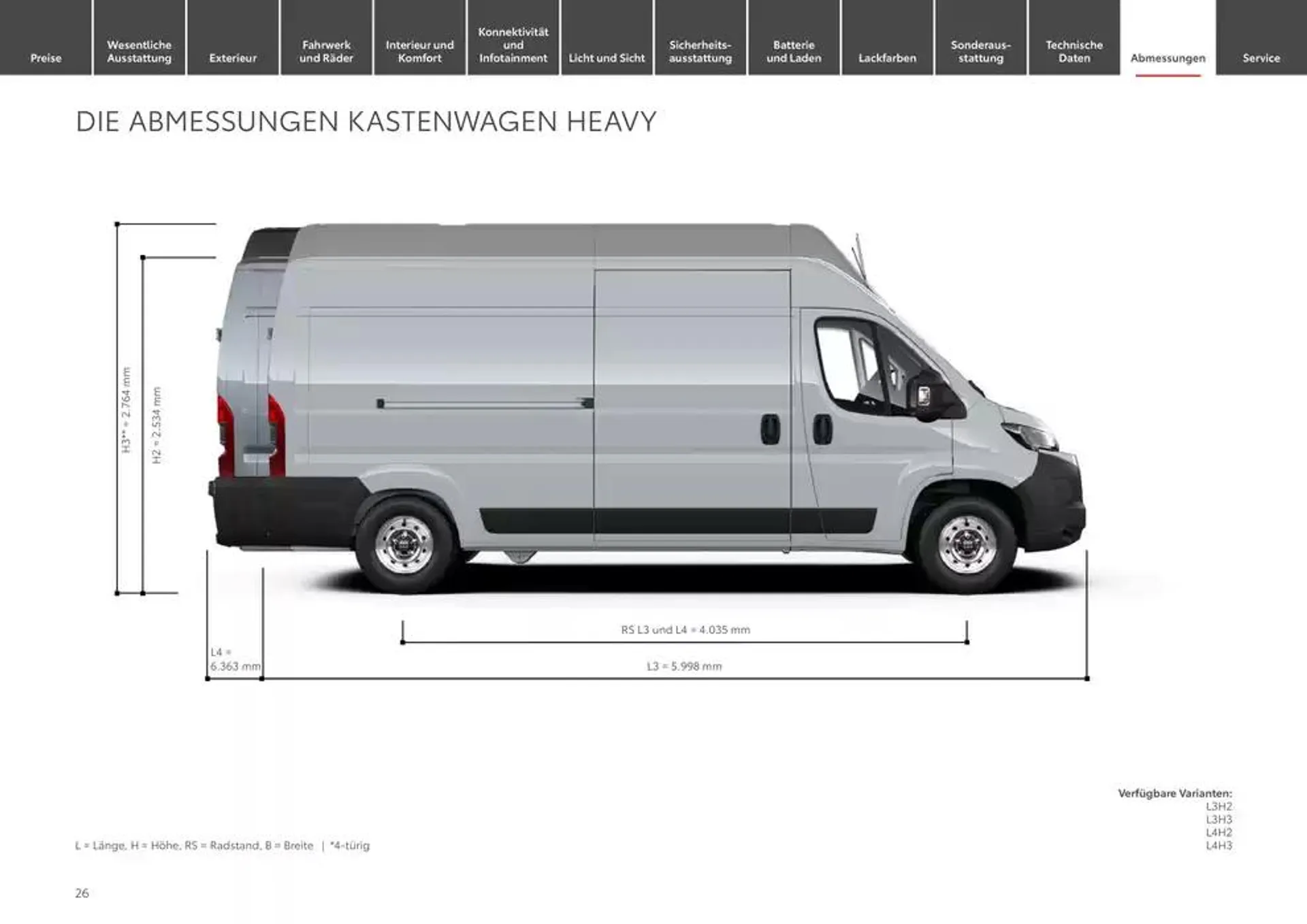 Toyota Der neue Proace Max/Proace Max Electric von 1. Januar bis 1. Januar 2026 - Prospekt seite 26