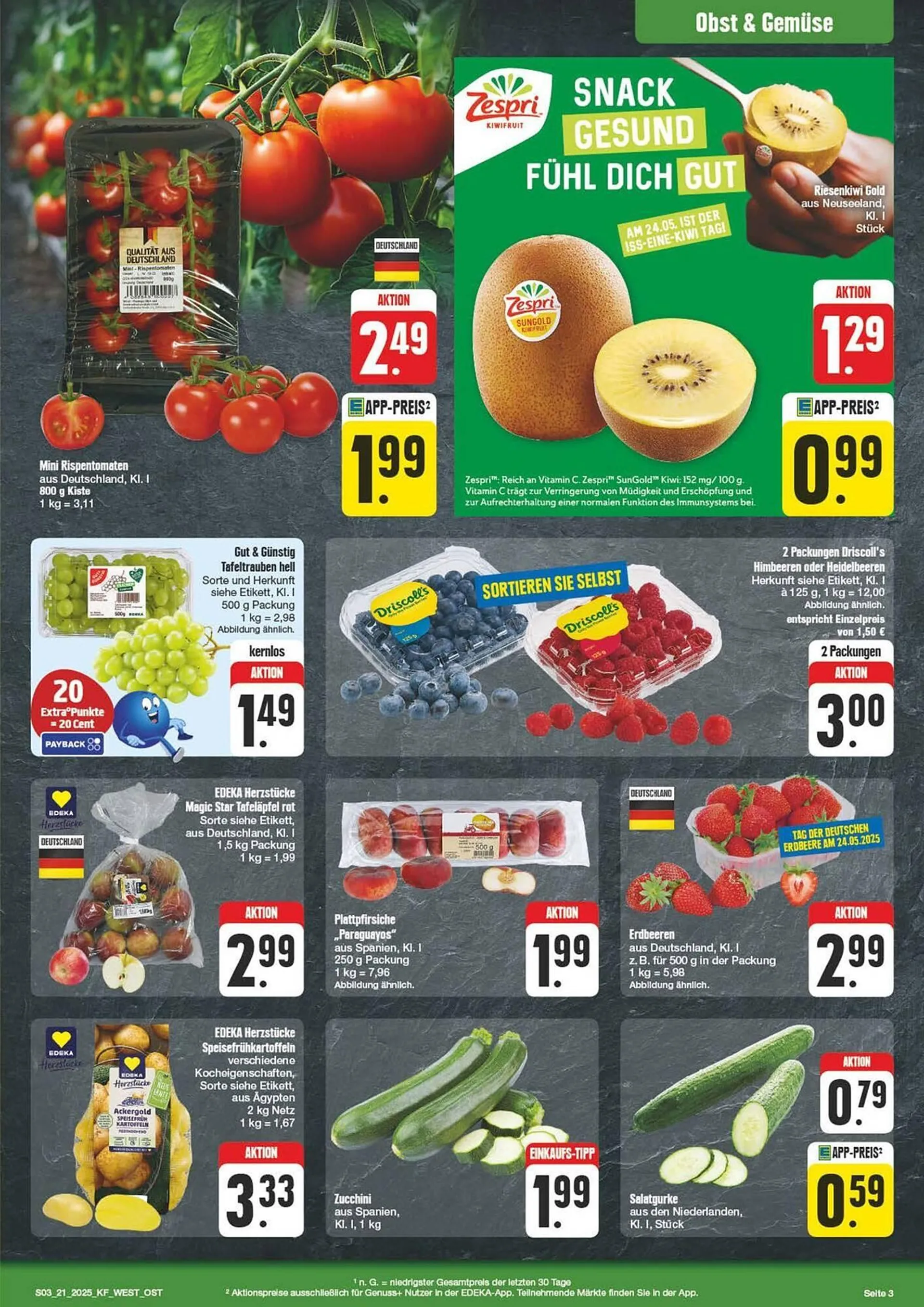 nah & gut Prospekt von 19. Mai bis 24. Mai 2025 - Prospekt seite 3