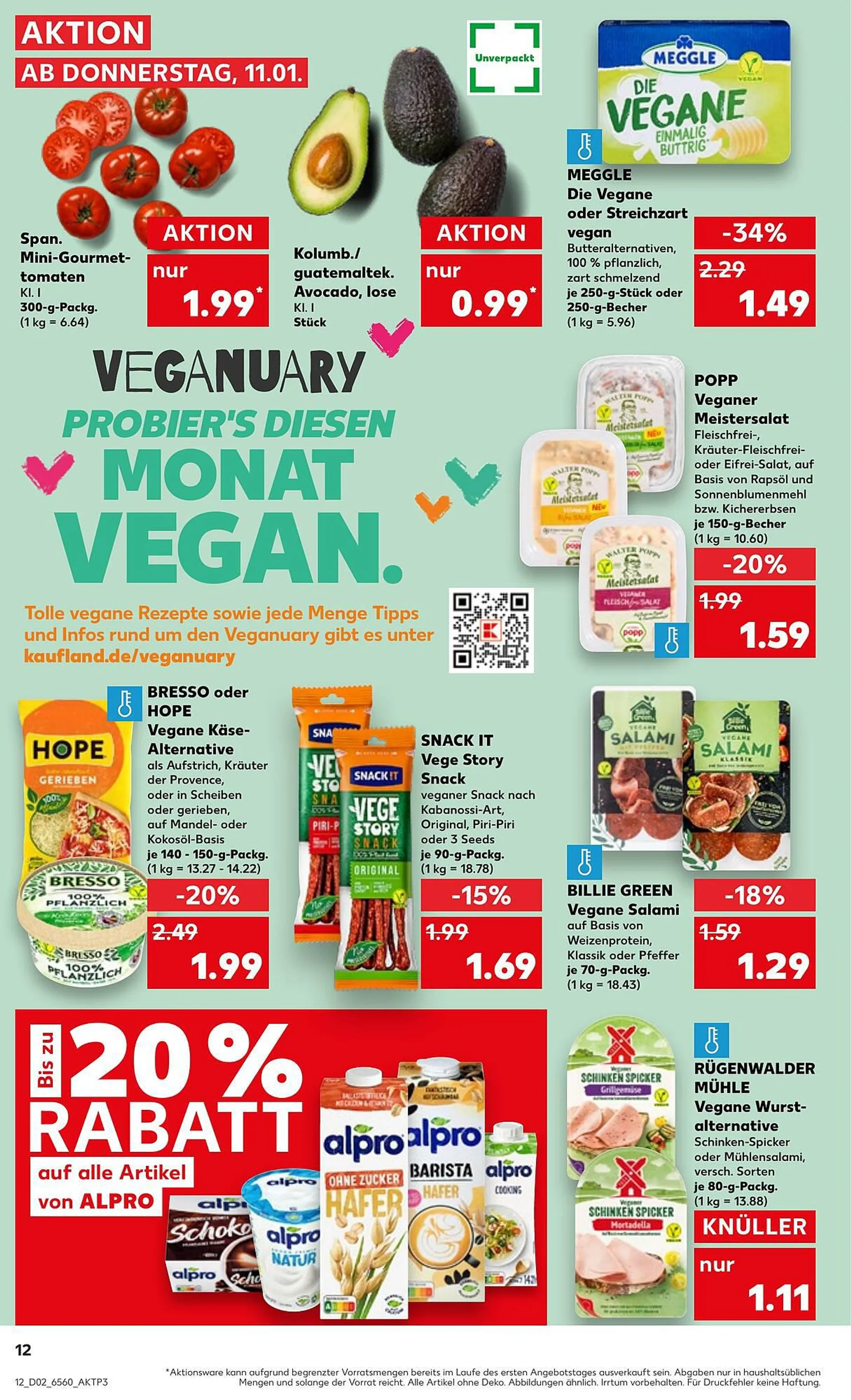 Kaufland Prospekt von 11. Januar bis 17. Januar 2024 - Prospekt seite 12