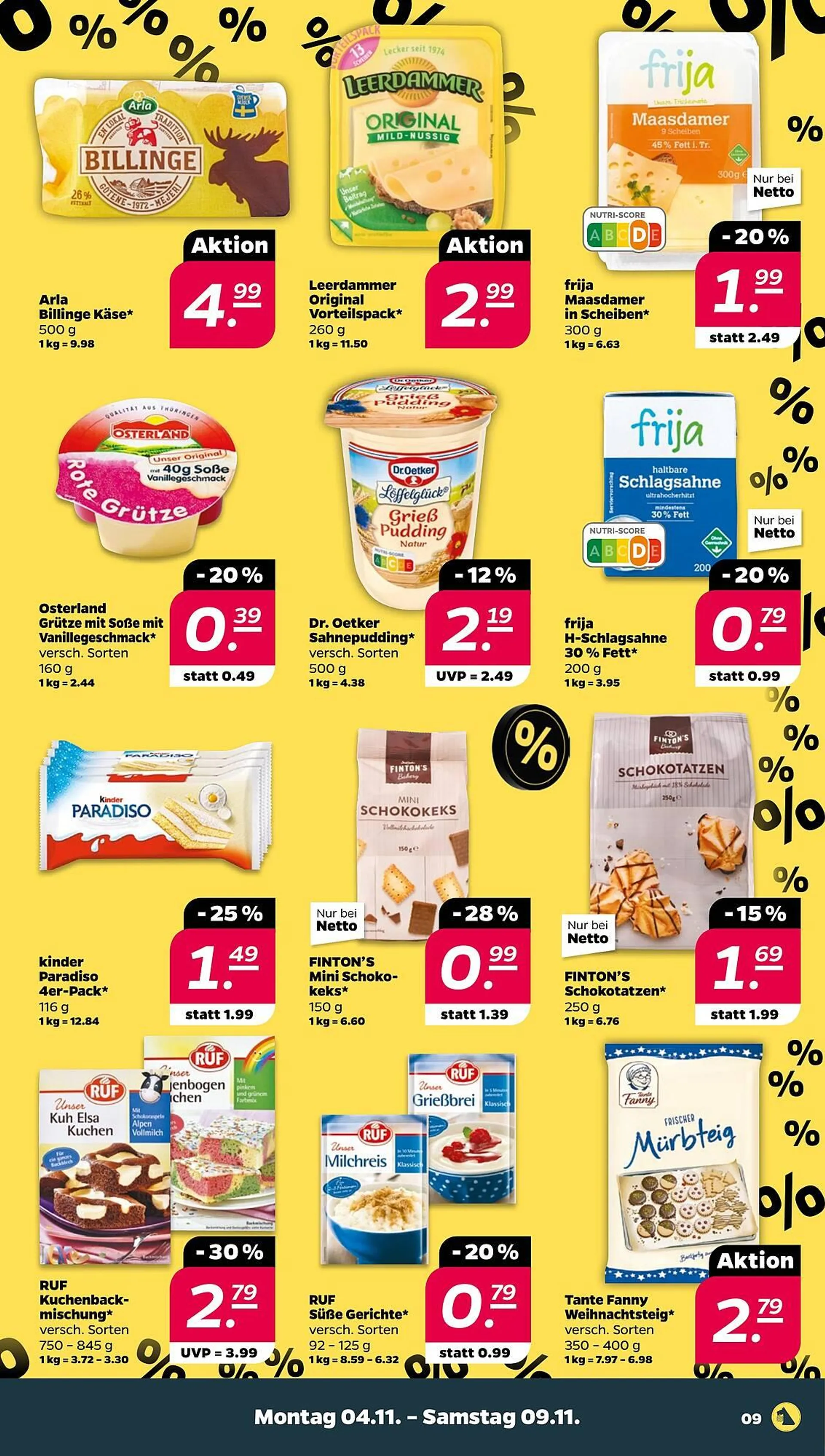 NETTO Prospekt von 4. November bis 9. November 2024 - Prospekt seite 9