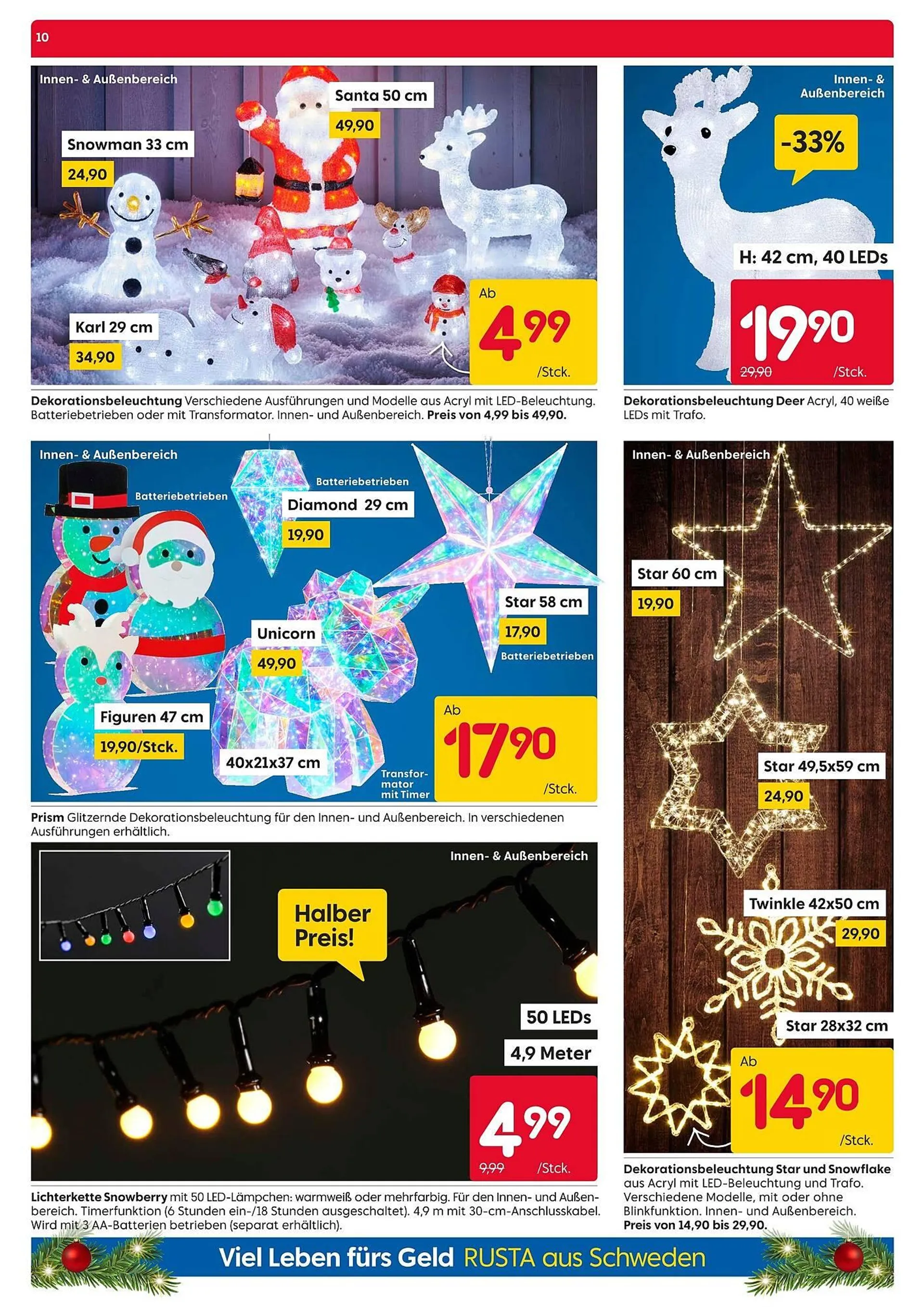 Rusta Prospekt von 2. November bis 8. November 2024 - Prospekt seite 10