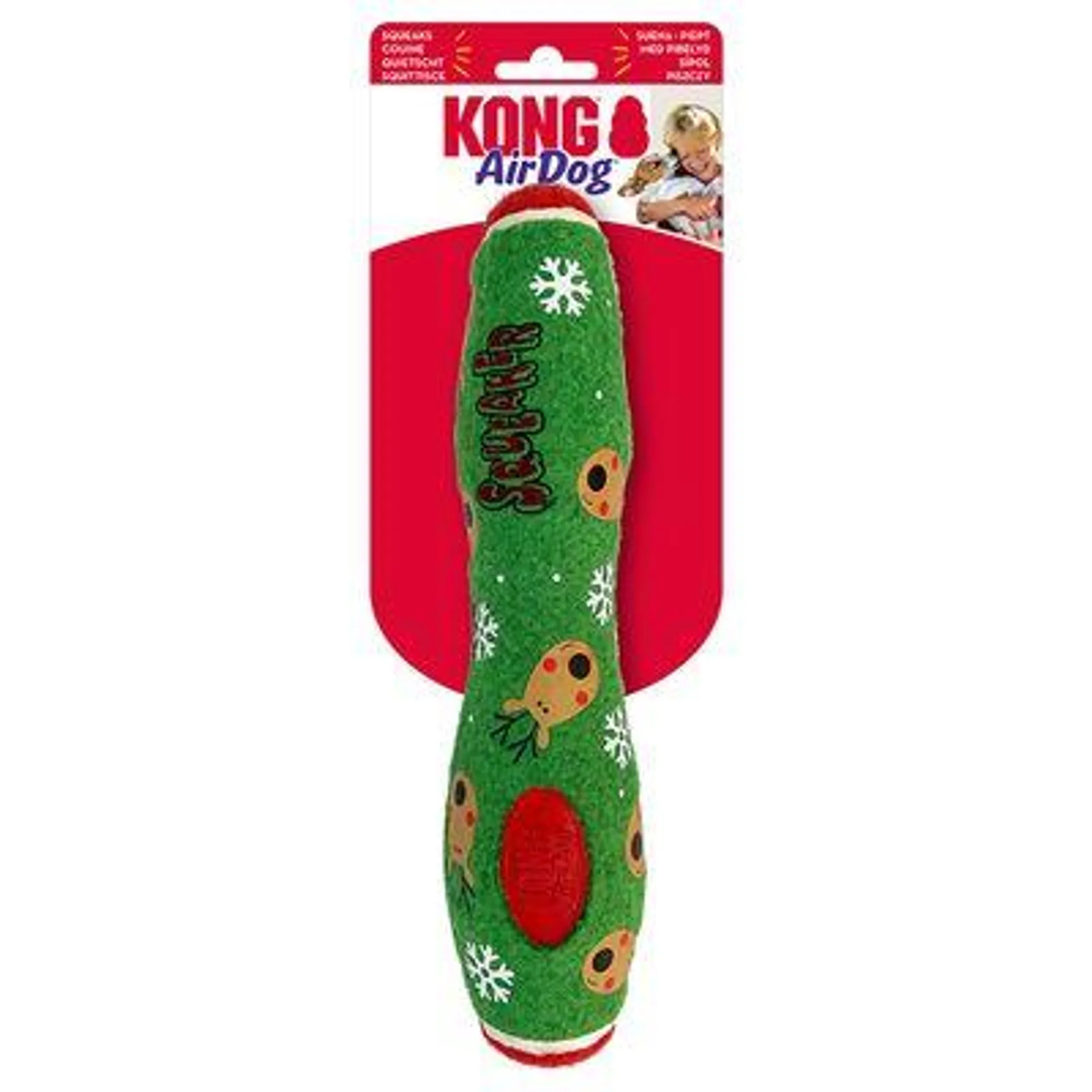 KONG Holiday AirDog® Squeaker Stick