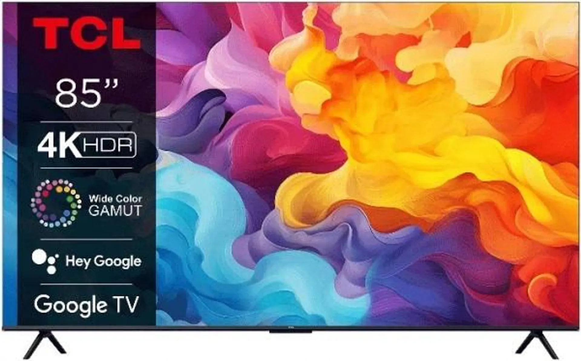 TCL 85V6B 215 cm (85") LCD-TV mit LED-Technik brushed titanium / F