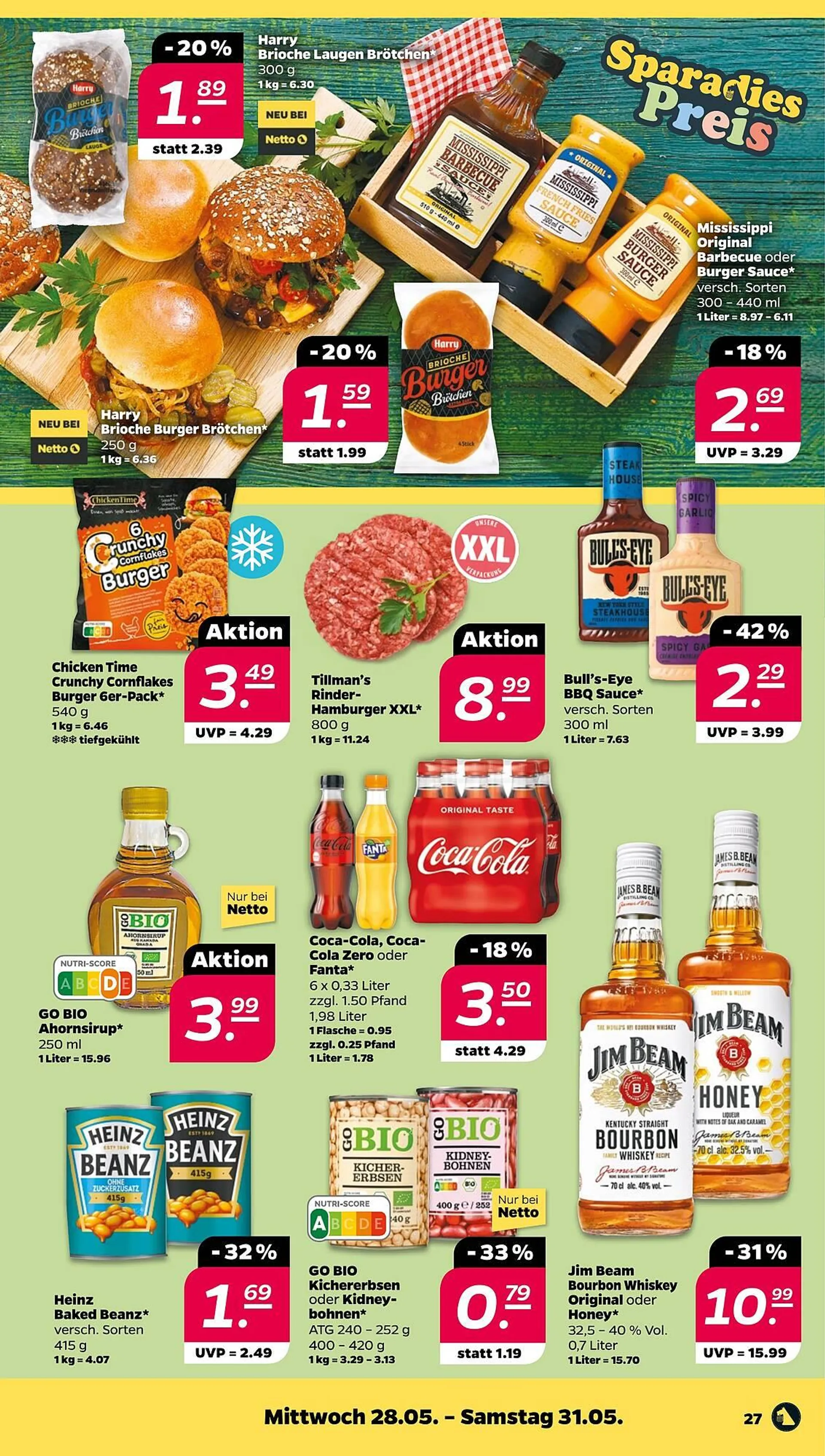 NETTO Prospekt von 26. Mai bis 31. Mai 2025 - Prospekt seite 27