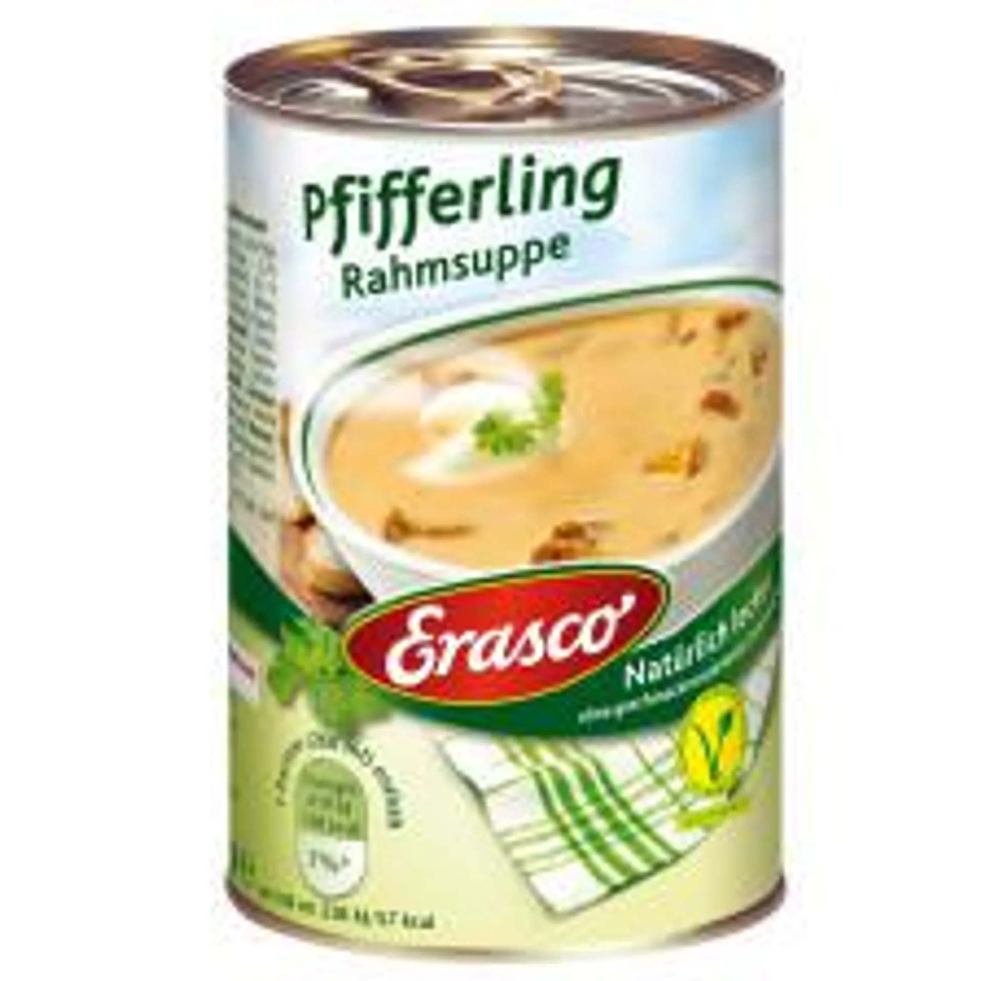 Erasco Pfifferling Rahmsuppe 390ML