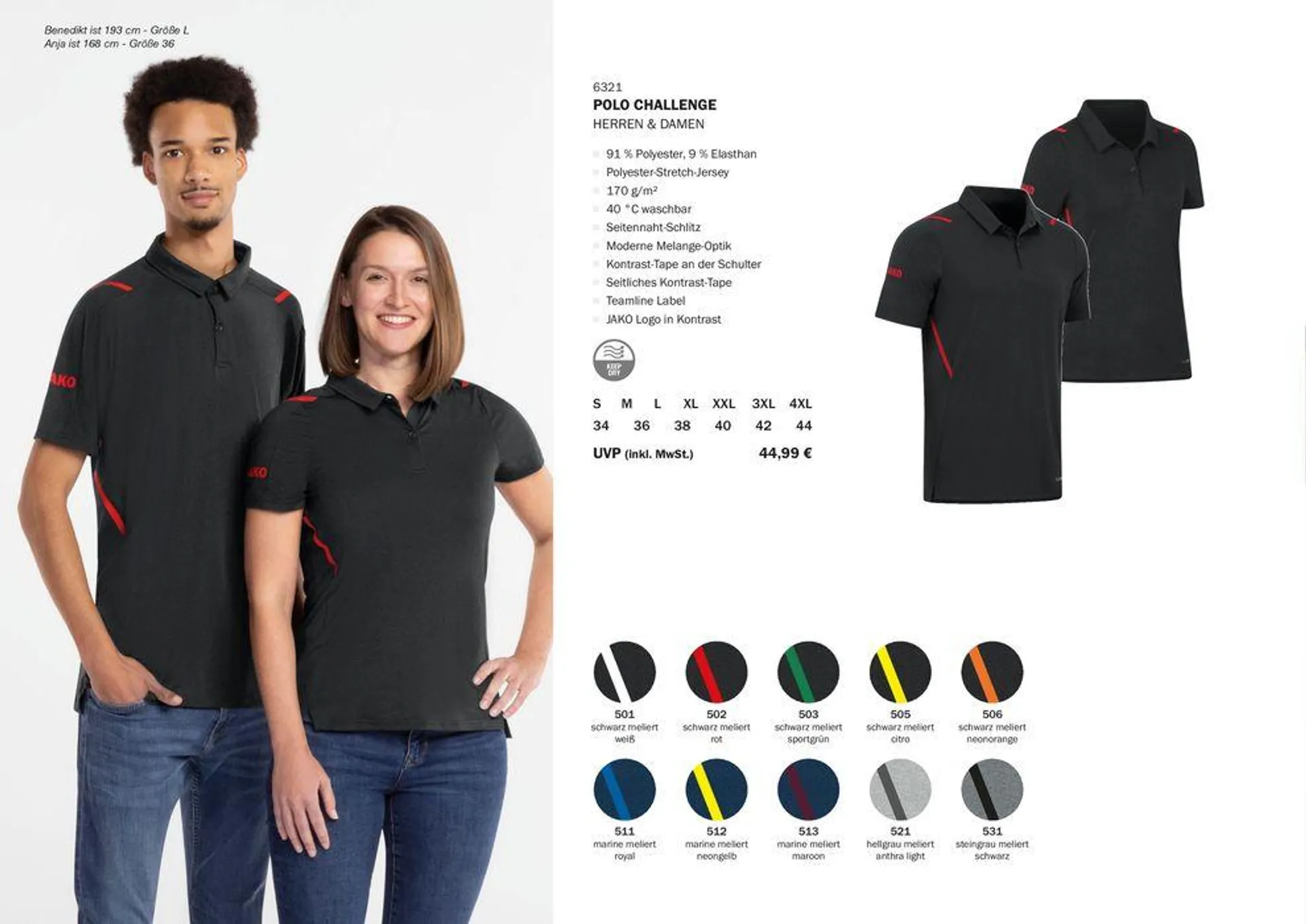 Jako Teamwear 2024 von 9. August bis 31. Dezember 2024 - Prospekt seite 46