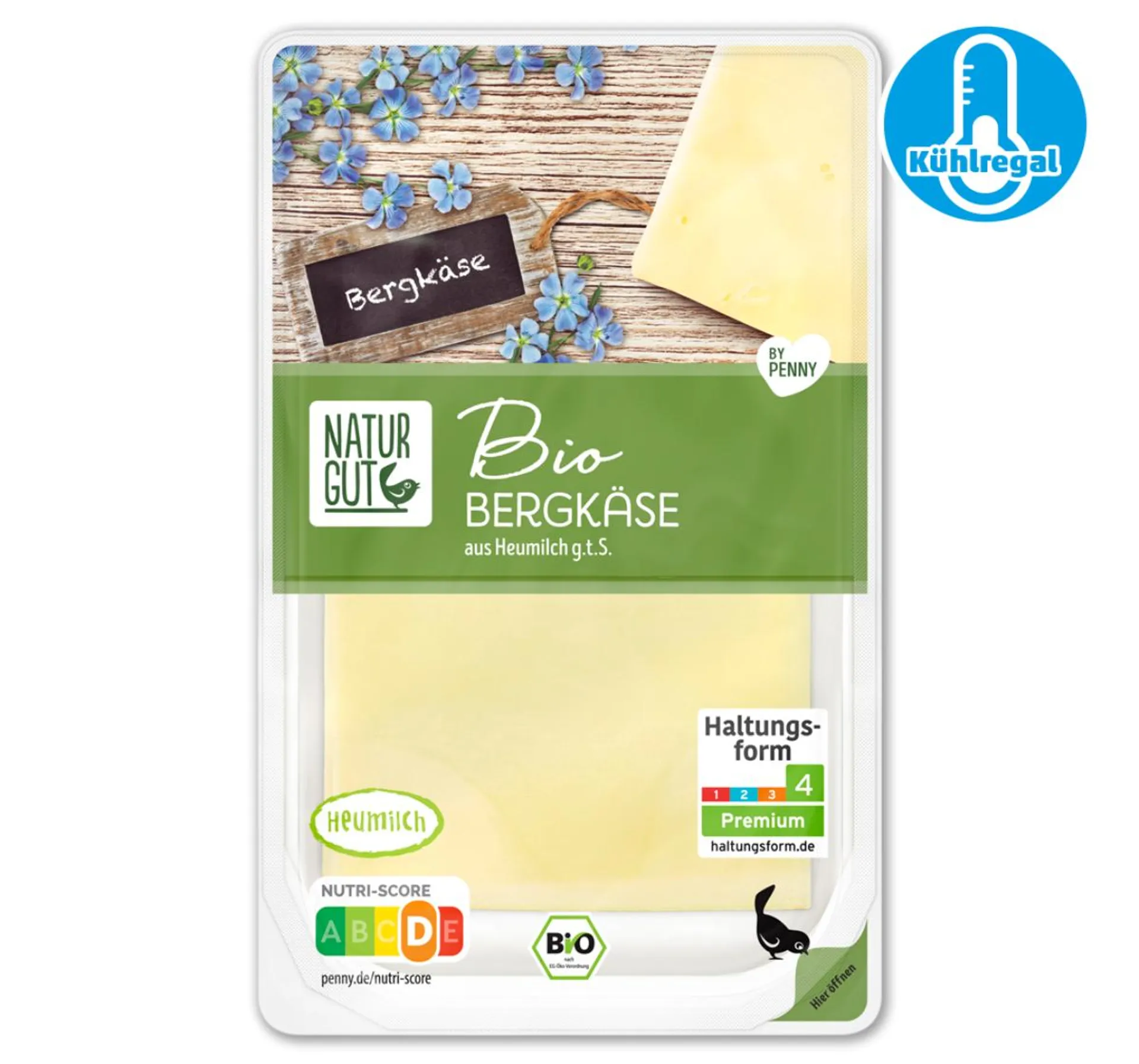 NATURGUT Bio Bergkäse