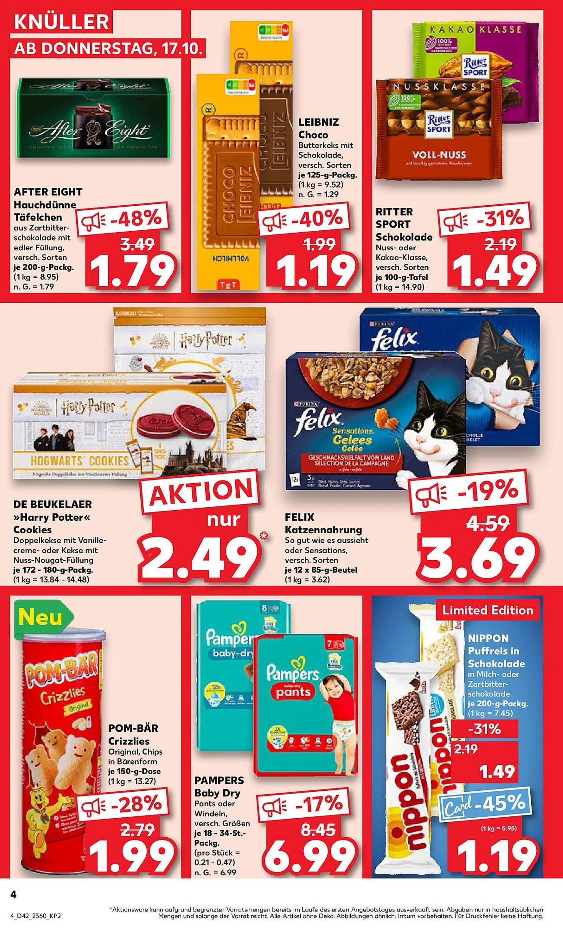 Kaufland Prospekt von 20. Oktober bis 23. Oktober 2024 - Prospekt seite 17