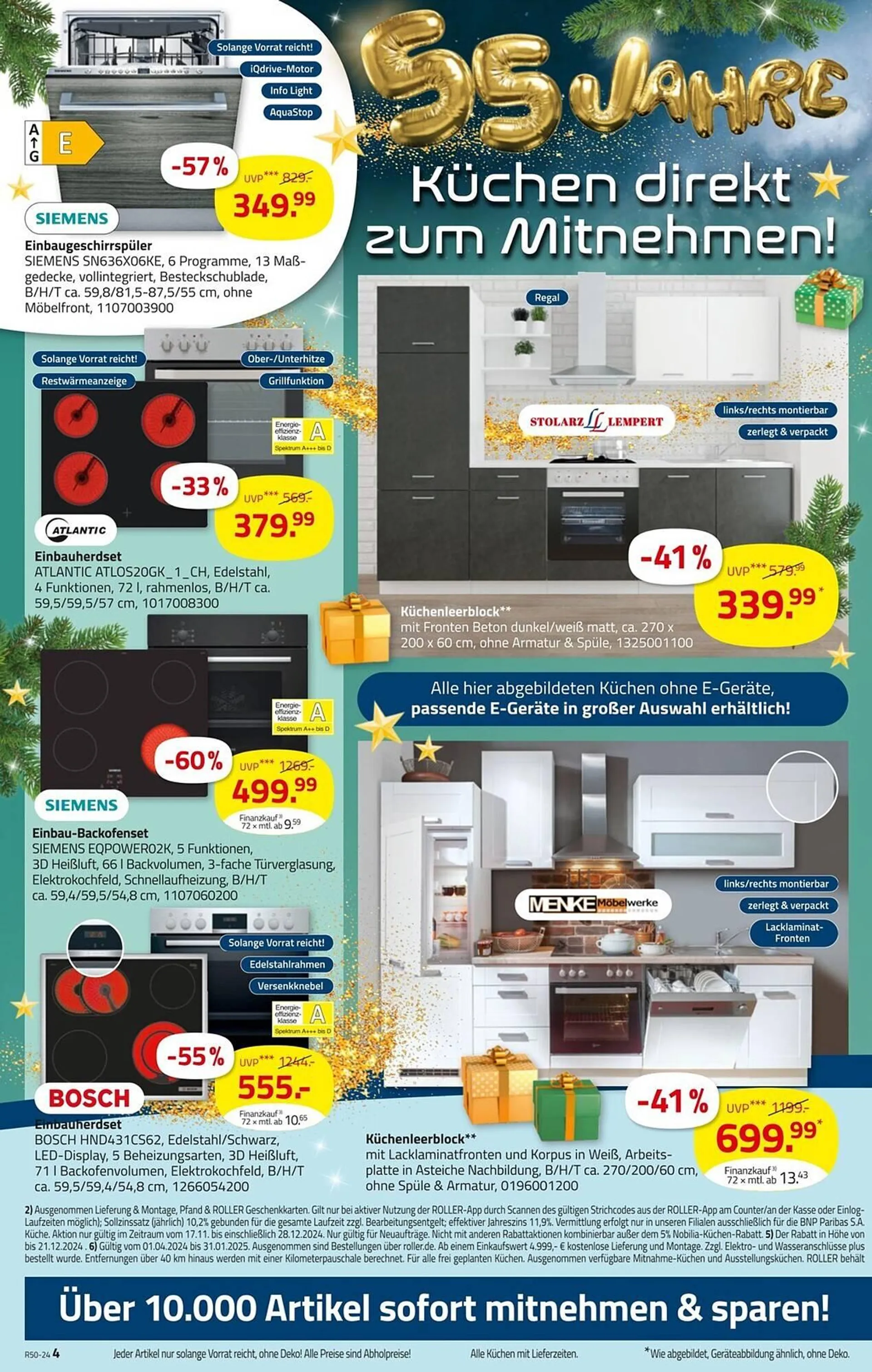 ROLLER Prospekt von 8. Dezember bis 21. Dezember 2024 - Prospekt seite 4