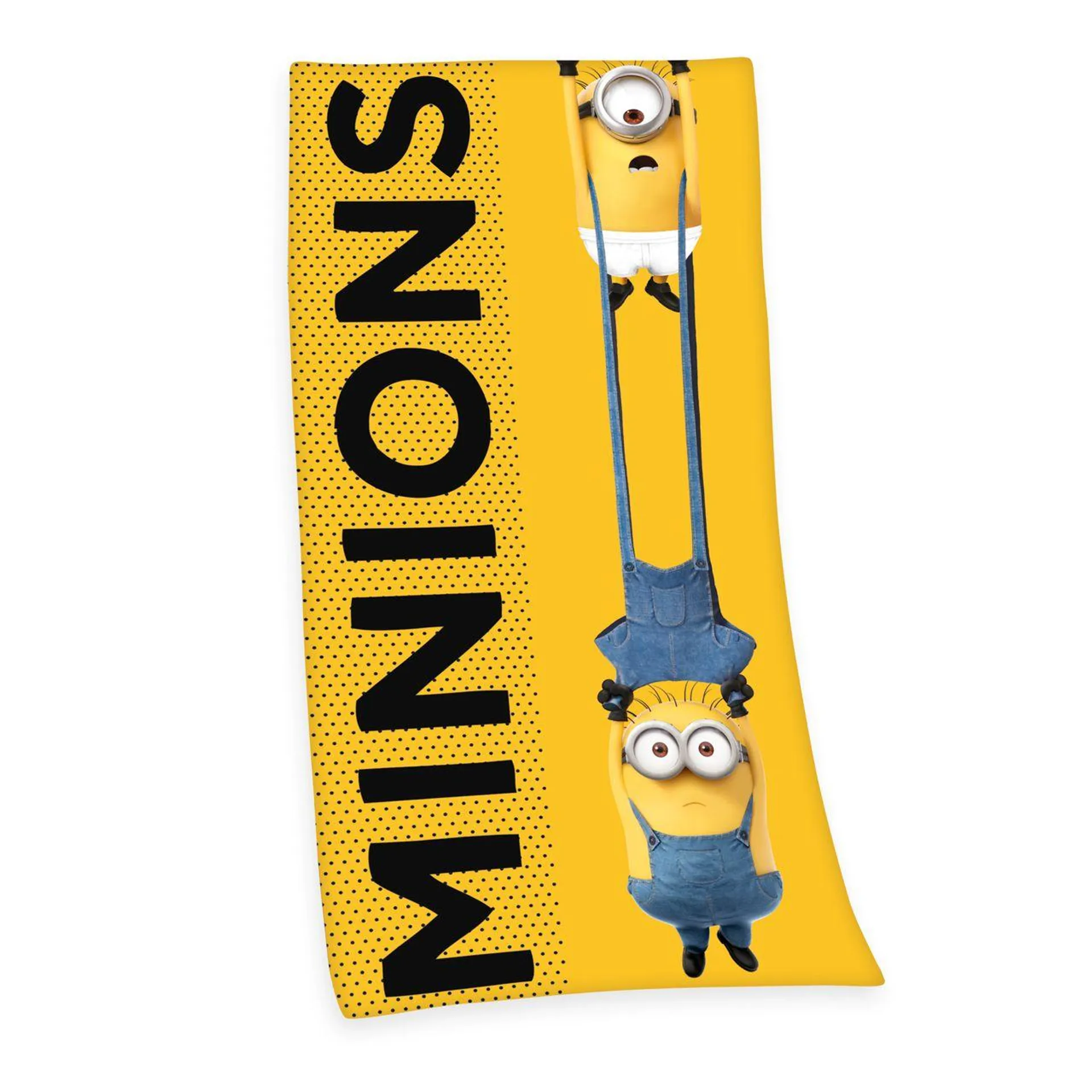 Minions 2 Velourstuch, Größe: 150 x 75 cm