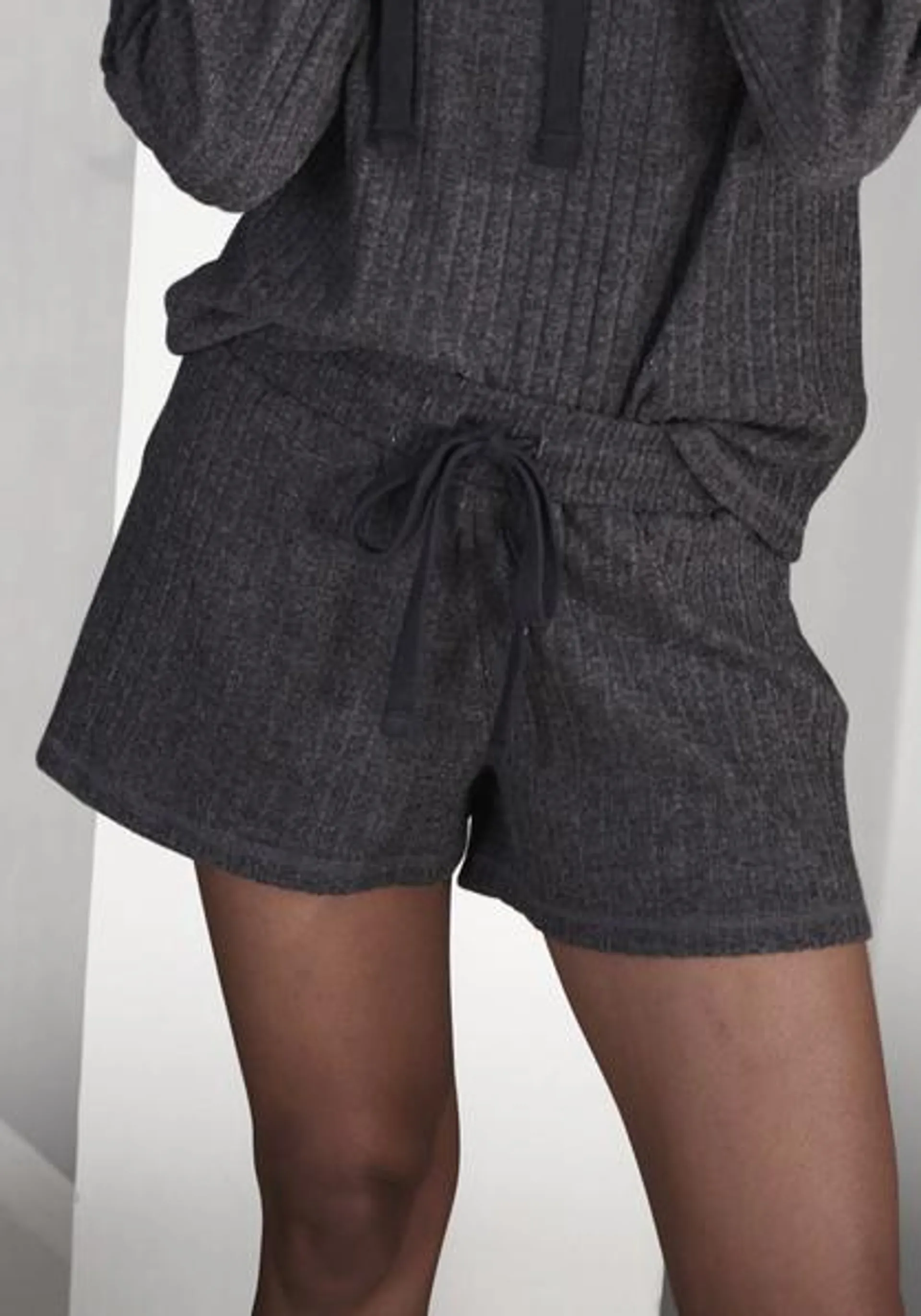 Shorts "-Loungeshorts meliert"