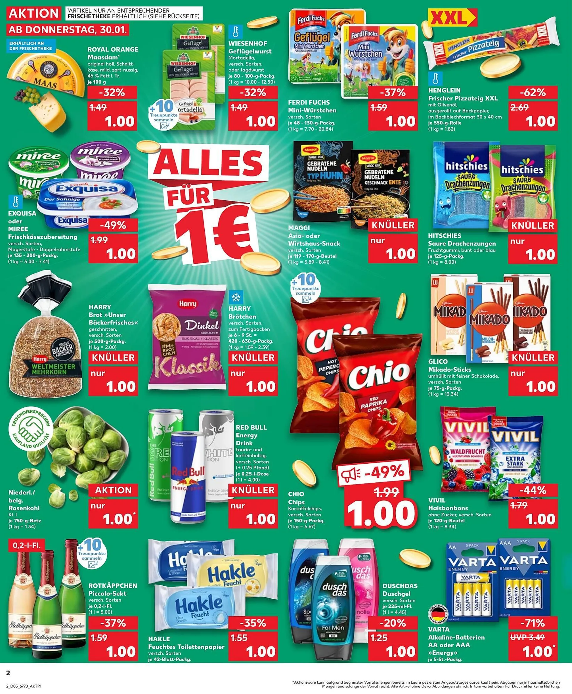 Kaufland Prospekt von 30. Januar bis 5. Februar 2025 - Prospekt seite 2