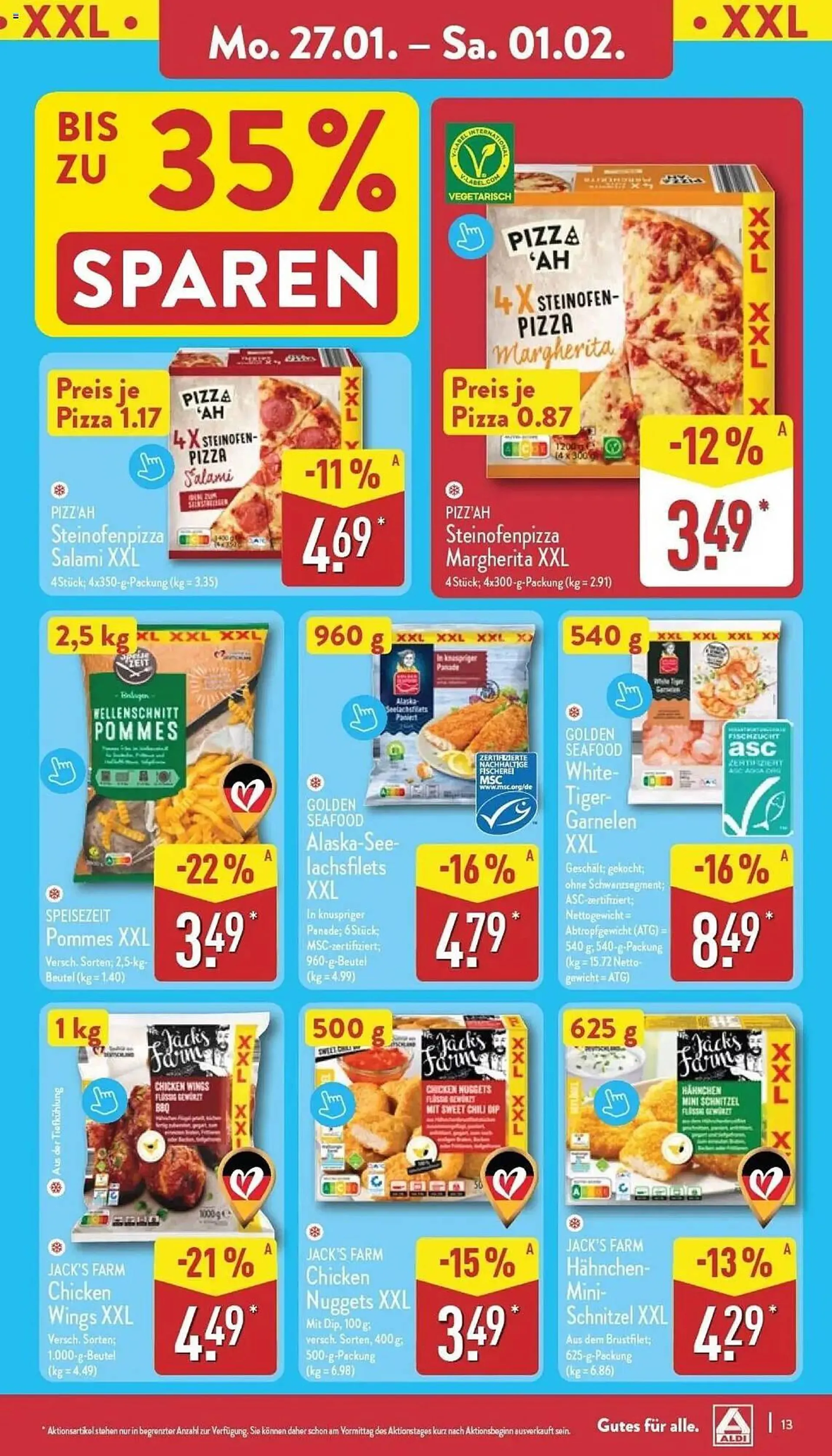 Aldi Nord Prospekt von 27. Januar bis 1. Februar 2025 - Prospekt seite 13