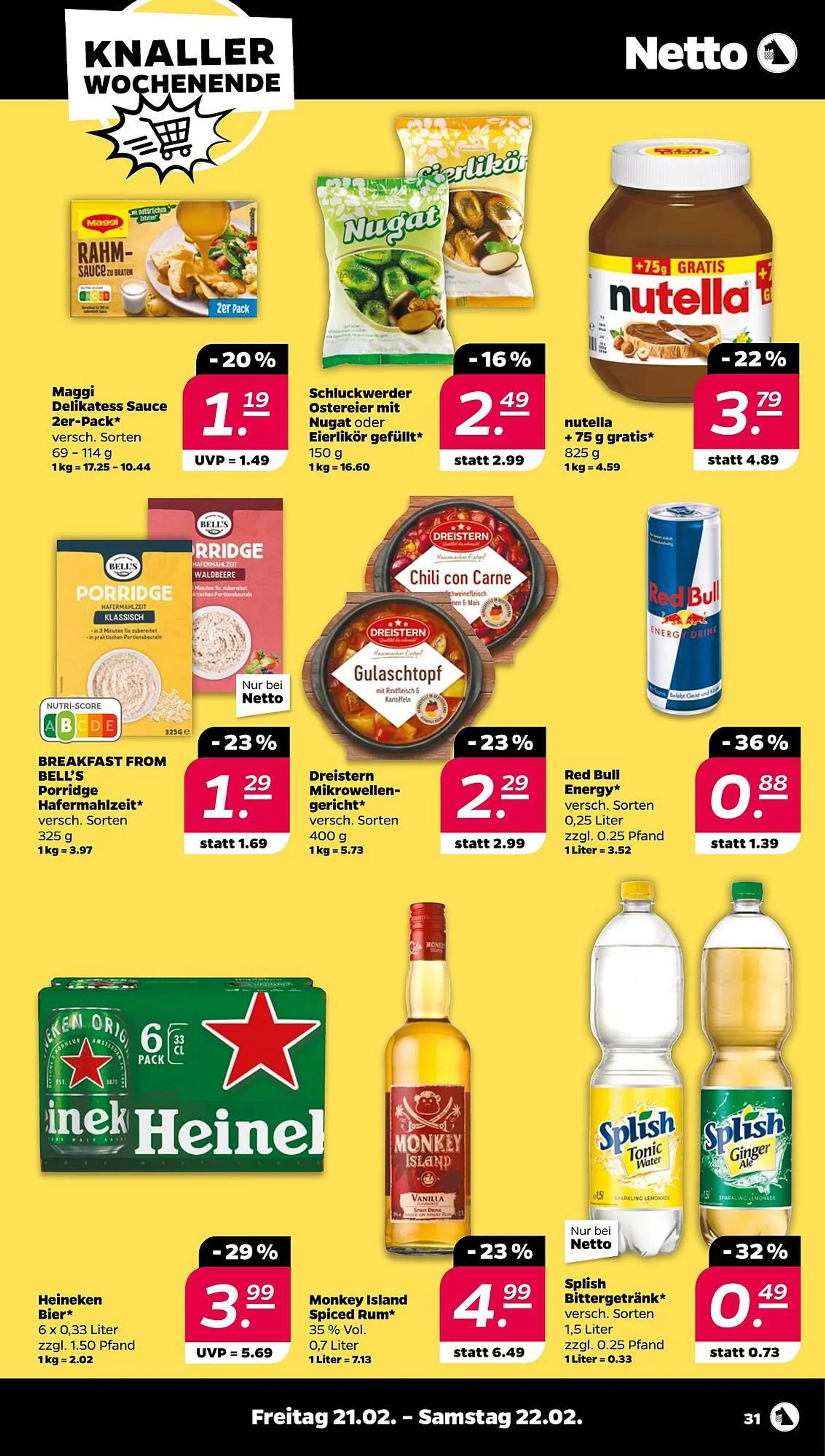 NETTO Prospekt von 17. Februar bis 22. Februar 2025 - Prospekt seite 31