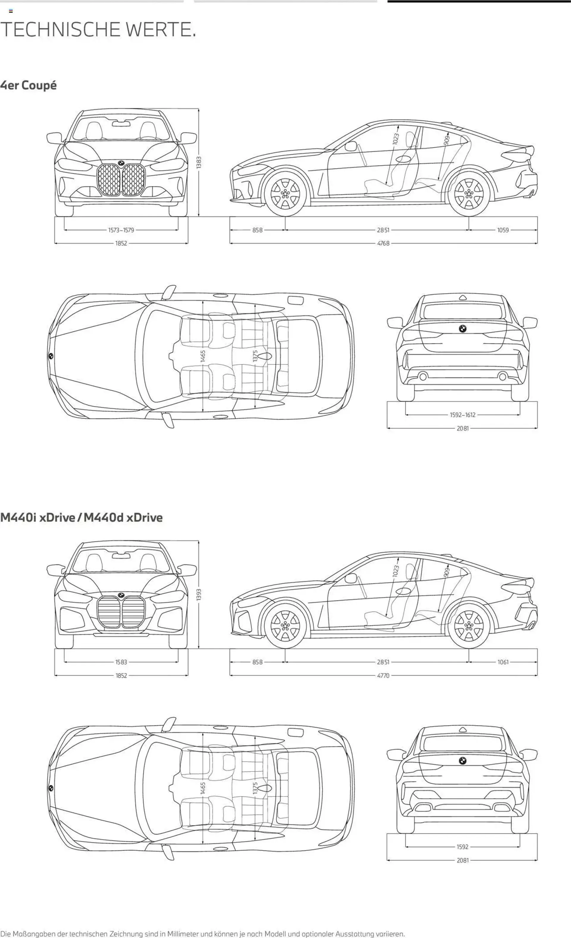 BMW 4er Coupé von 1. Juli bis 31. Dezember 2024 - Prospekt seite 23