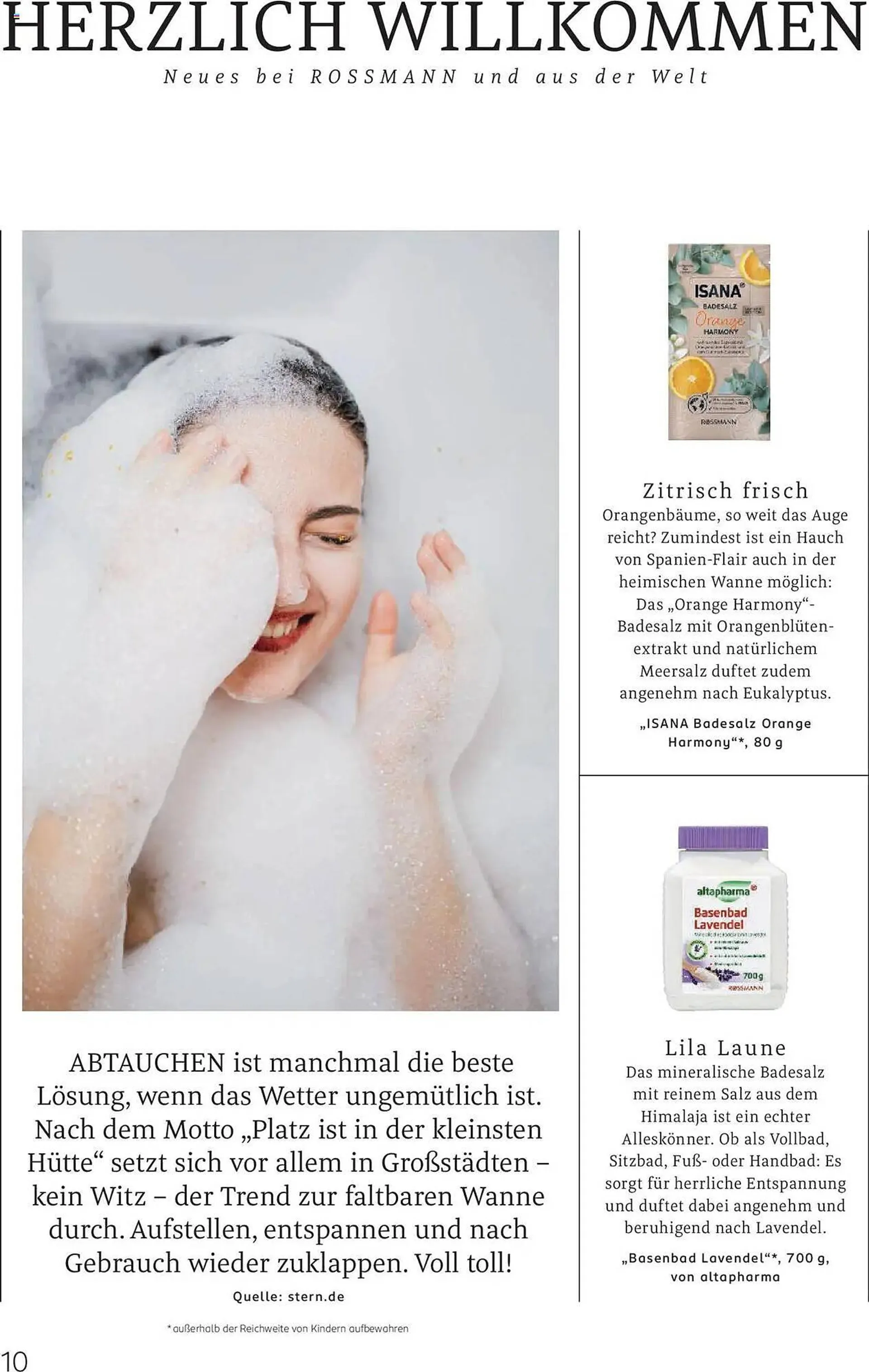 Rossmann Magazine von 1. Februar bis 28. Februar 2025 - Prospekt seite 10