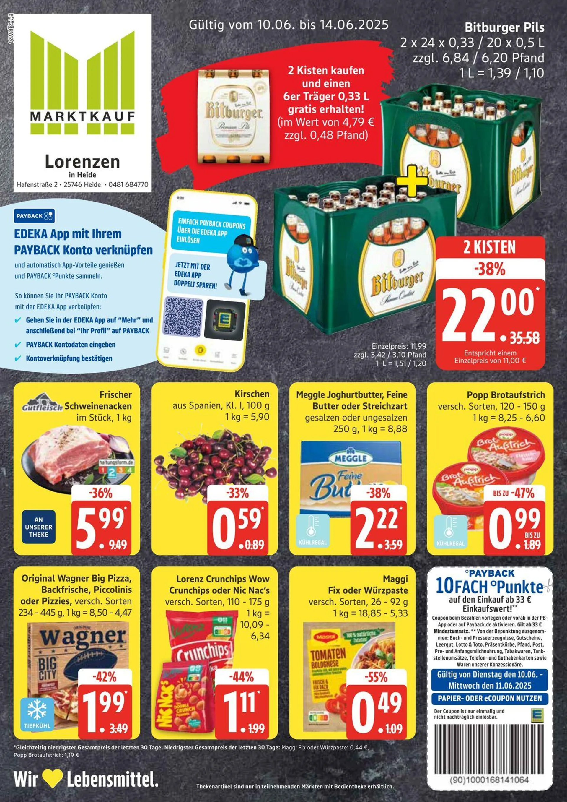 Marktkauf Aktueller Prospekt von 16. Juni bis 21. Juni 2025 - Prospekt seite 1