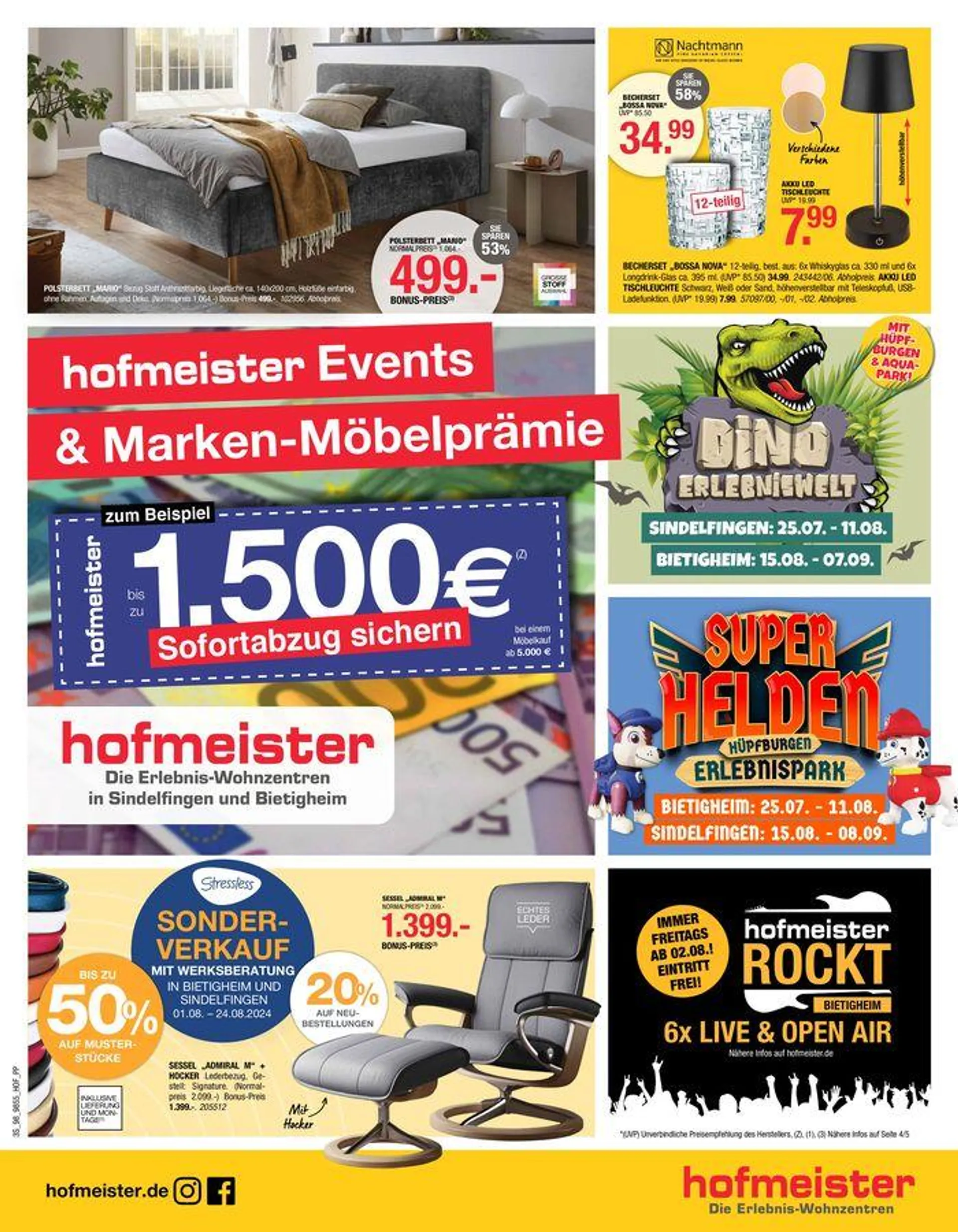 Hofmeister Events & Marken Möbelprämie - 1