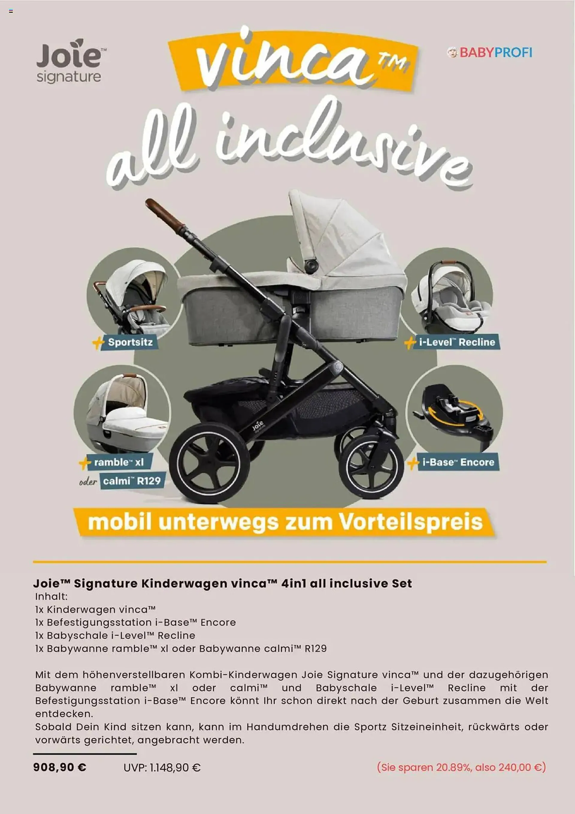 Babyprofi Babymarkt Prospekt von 2. Mai bis 2. Juni 2025 - Prospekt seite 7