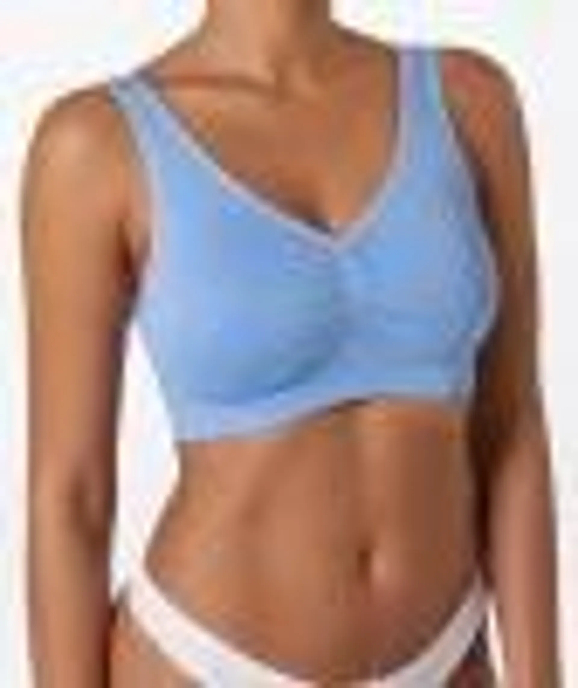 Blaues Bustier Ergee, nahtlos
