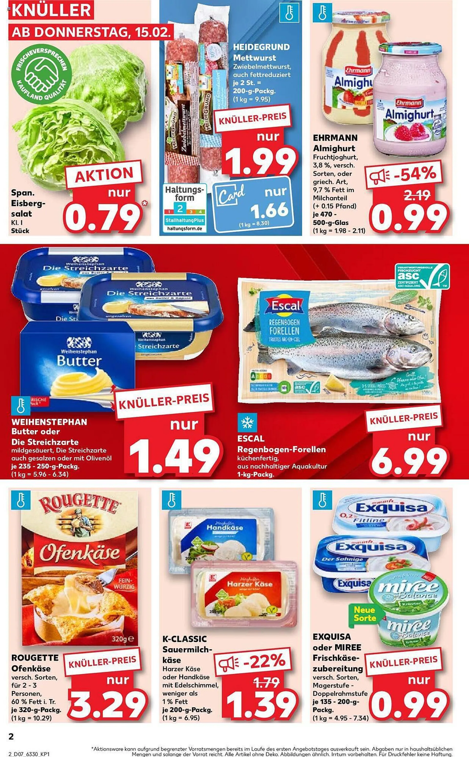 Kaufland Prospekt von 15. Februar bis 21. Februar 2024 - Prospekt seite 2