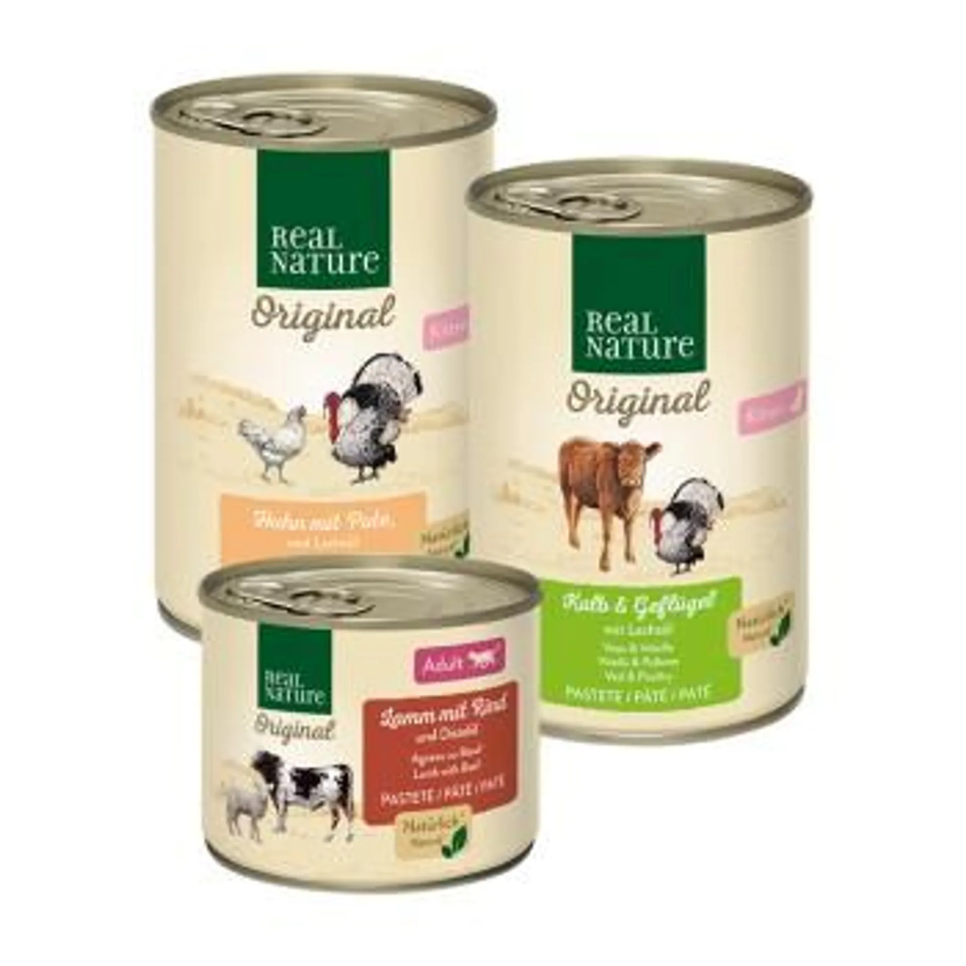 REAL NATURE Classic Kittenpaket 6x400g