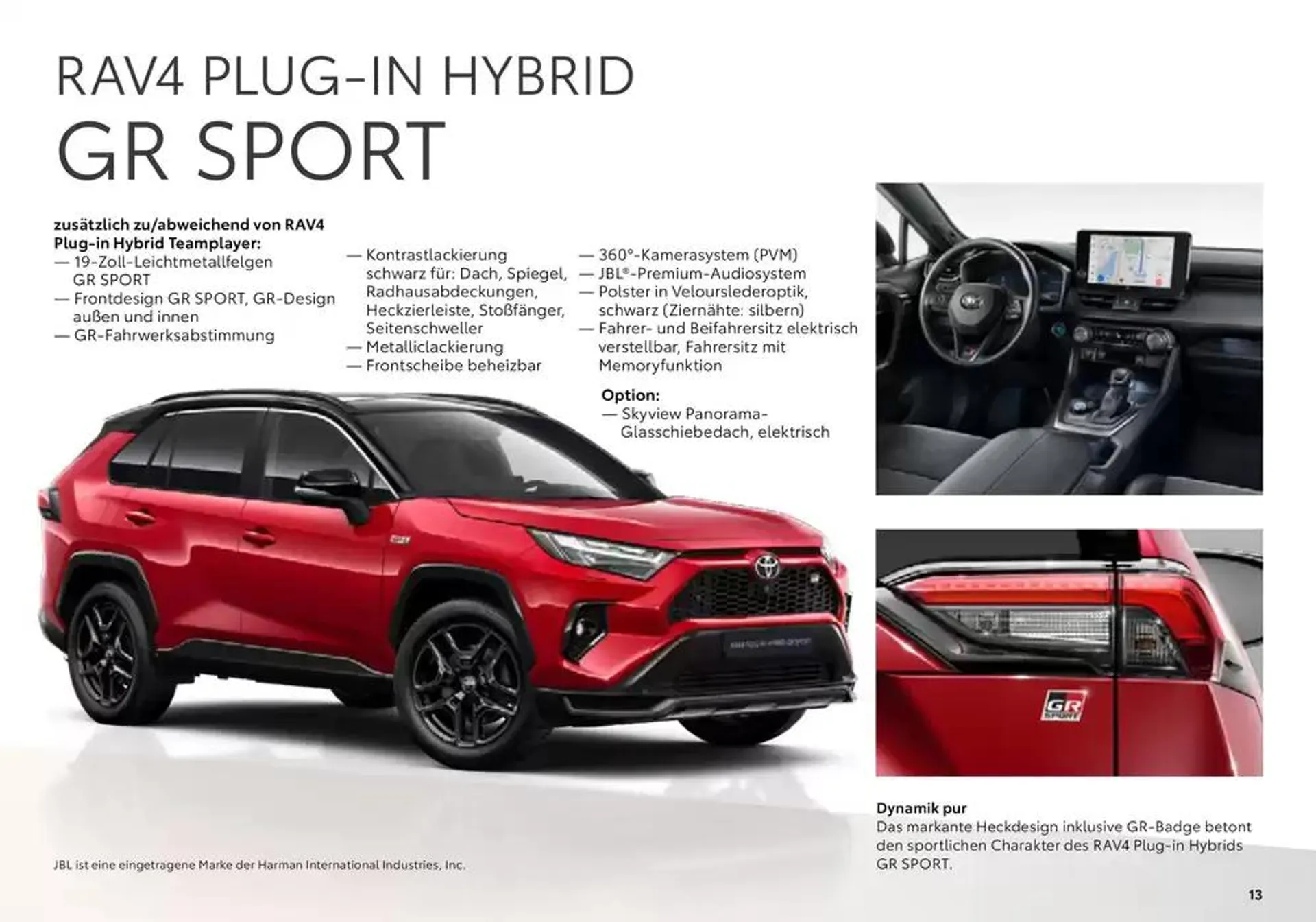 Toyota RAV4 Plug-in Hybrid von 1. Januar bis 1. Januar 2026 - Prospekt seite 13