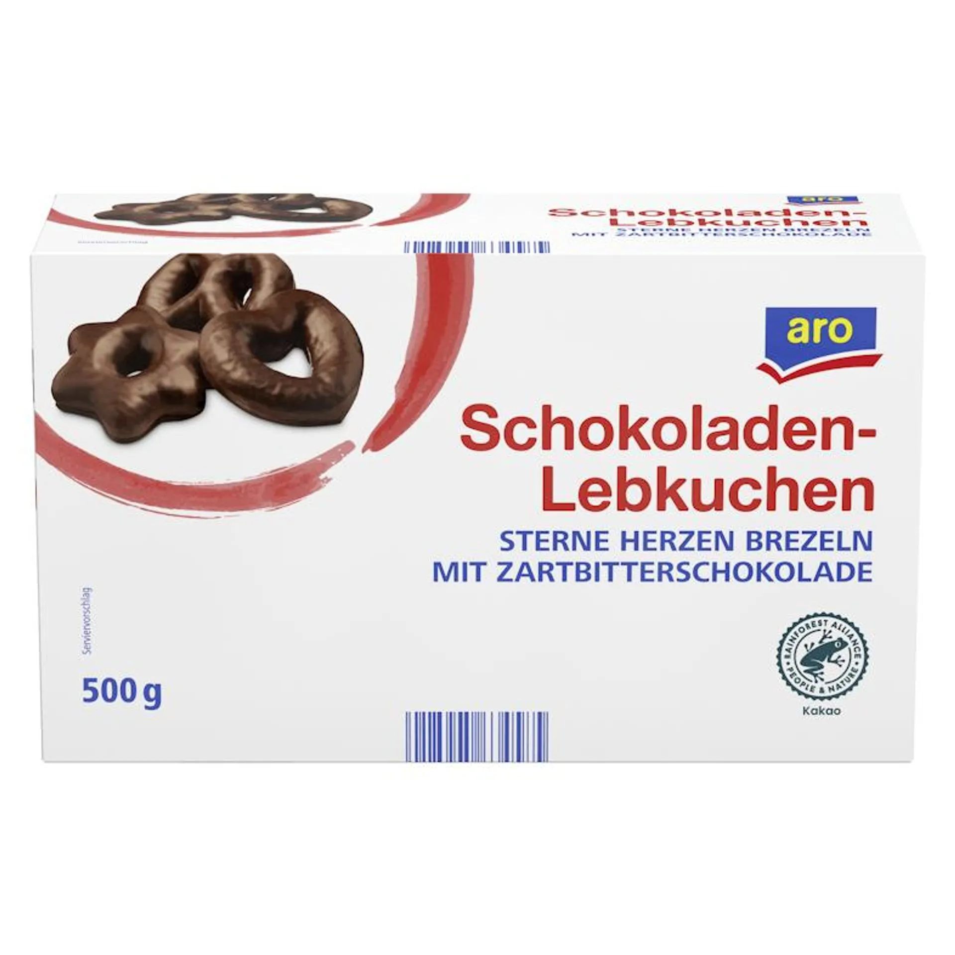 aro Schokoladen-Lebkuchen Zartbitter (500 g)