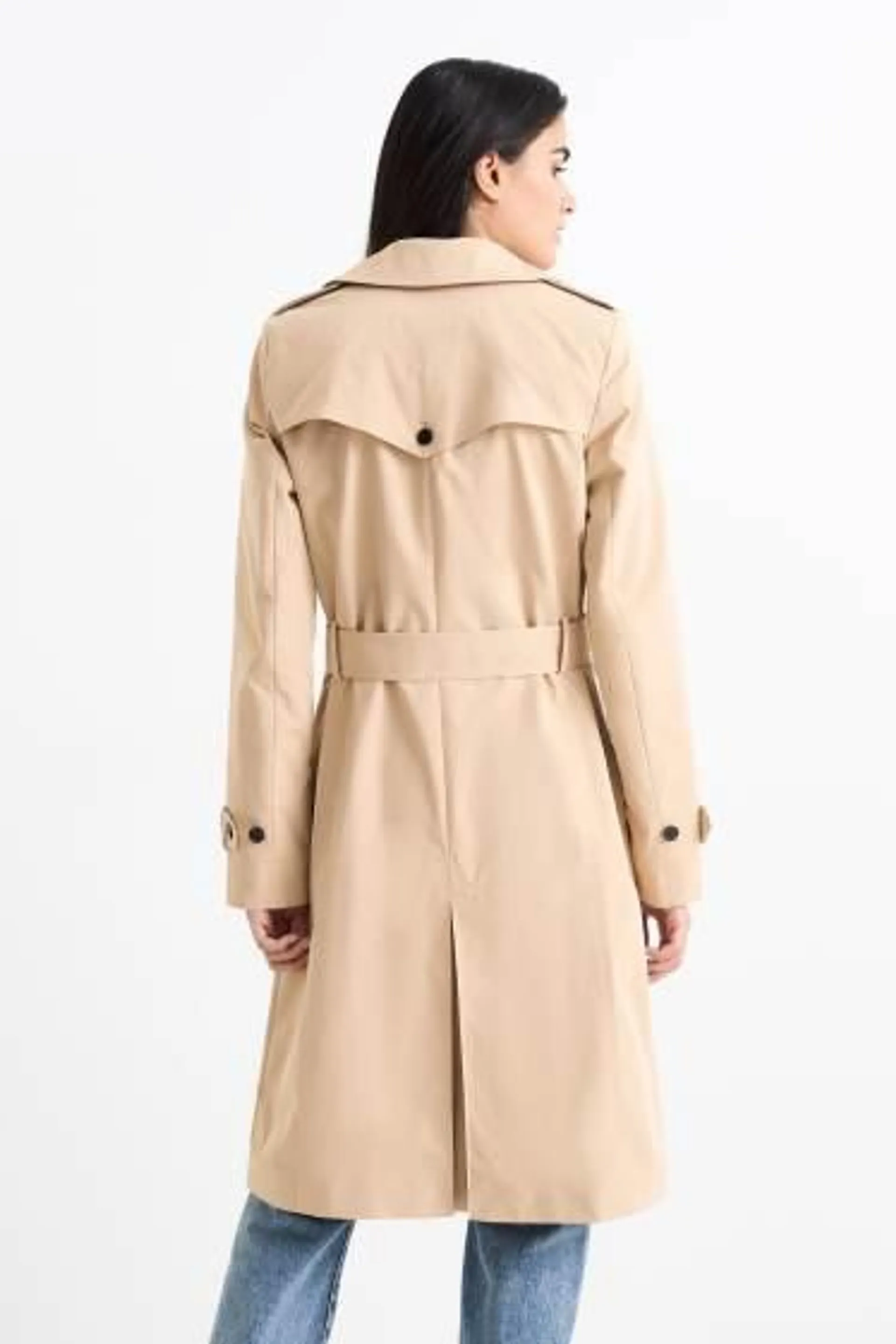 Trench coat - water-repellent