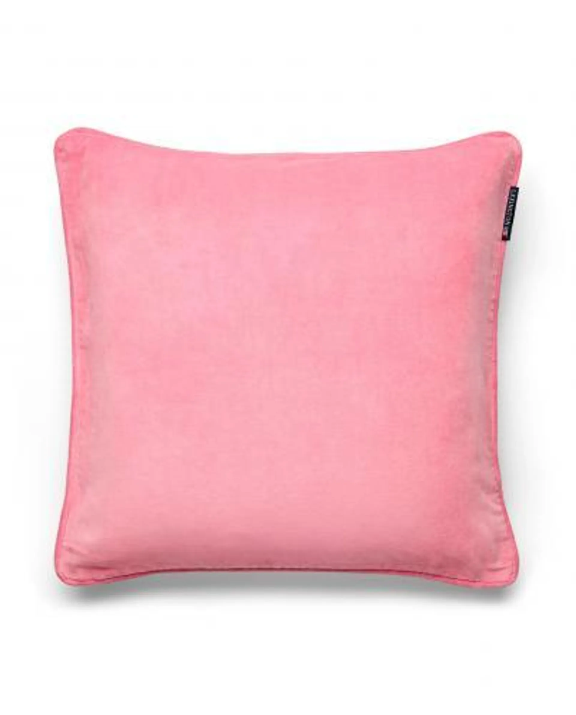 Lexington Kissenhülle Organic Cotton Velvet Linen Pink