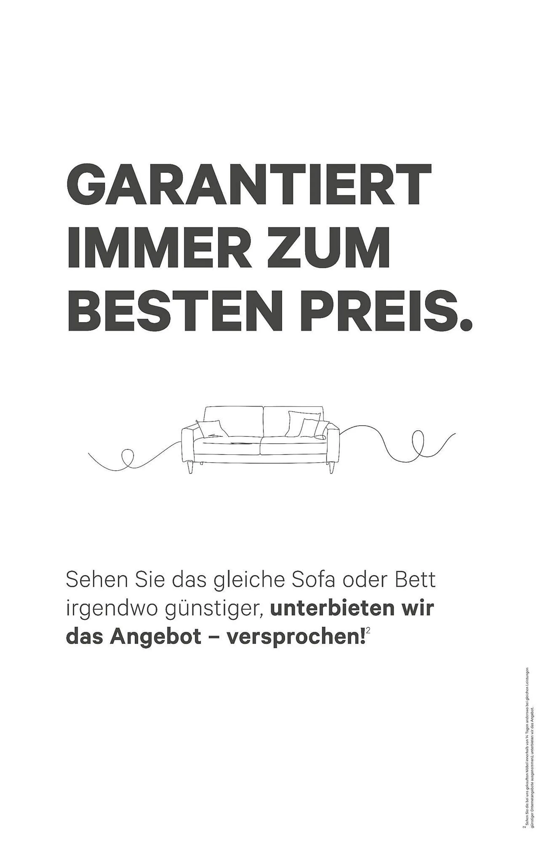 Kabs Polsterwelt Prospekt von 2. Mai bis 22. Mai 2025 - Prospekt seite 26