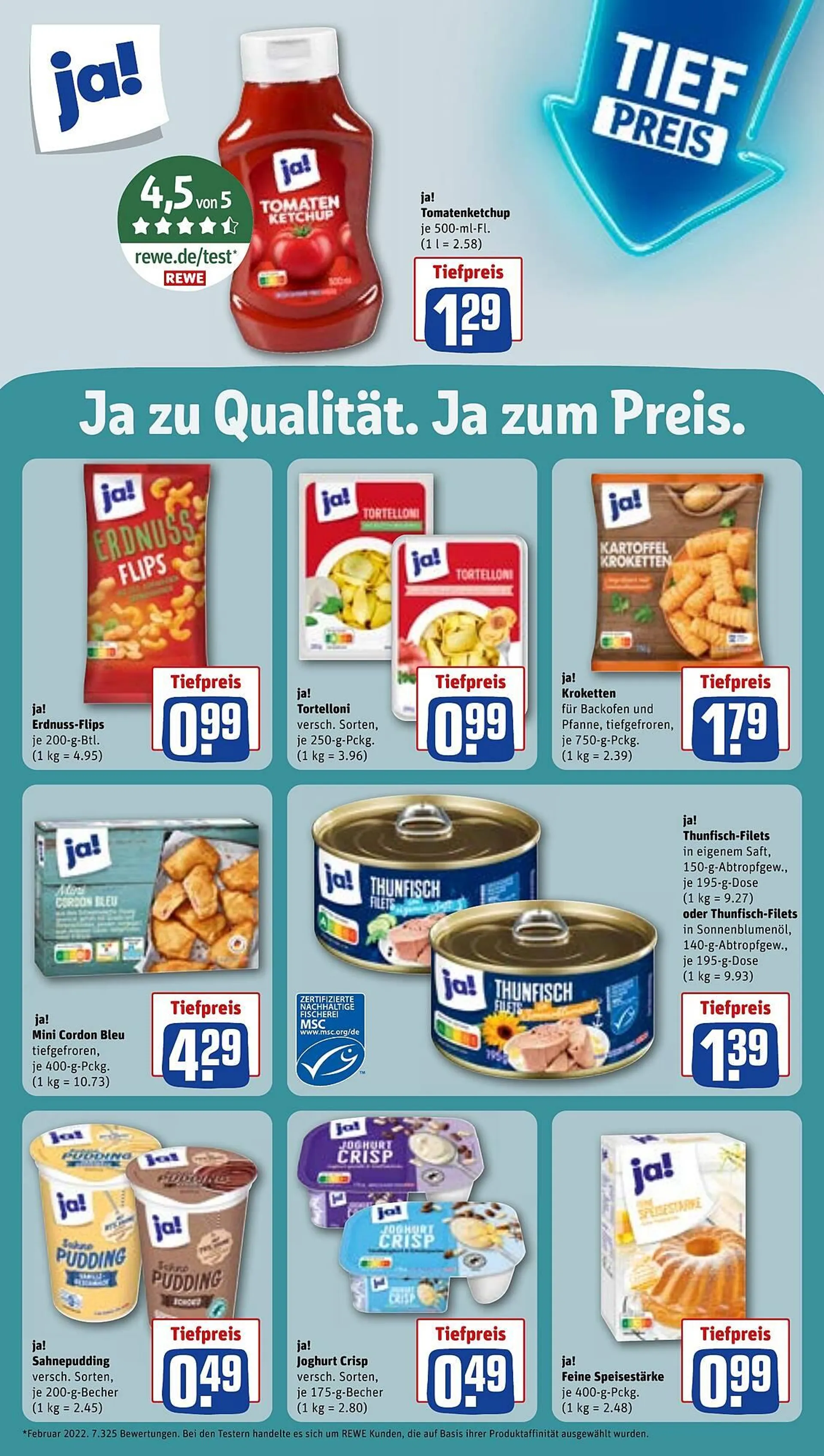 REWE Prospekt von 17. Februar bis 22. Februar 2025 - Prospekt seite 15