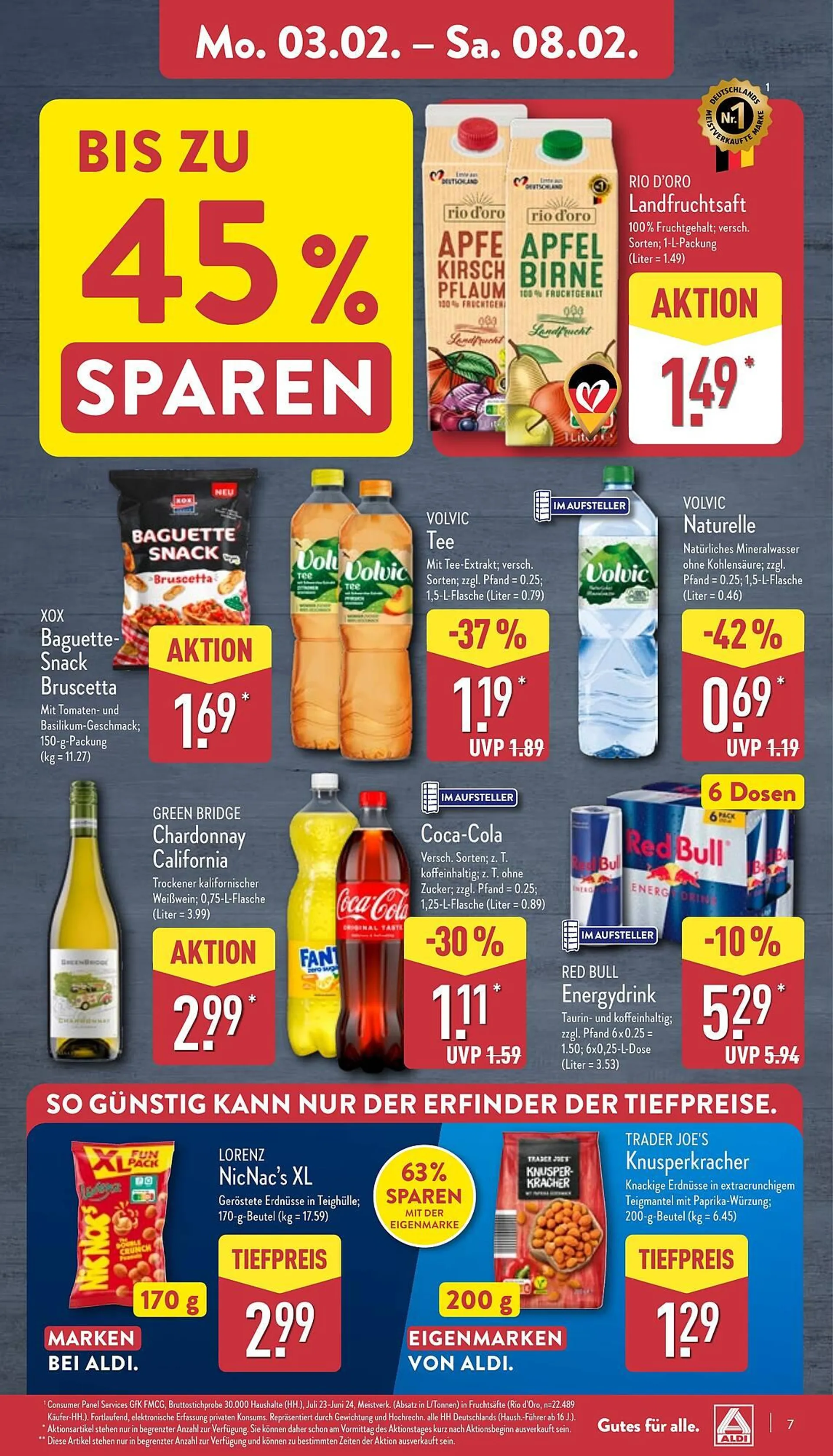 Aldi Nord Prospekt von 3. Februar bis 8. Februar 2025 - Prospekt seite 7