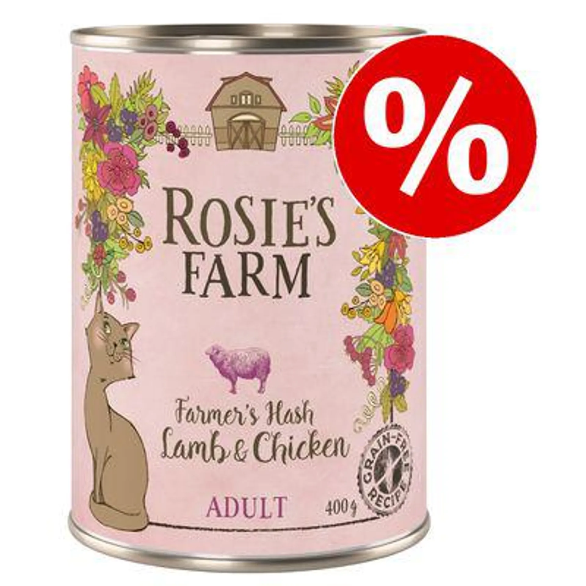 Rosie's Farm Adult 12 x 400 g zum Sonderpreis!