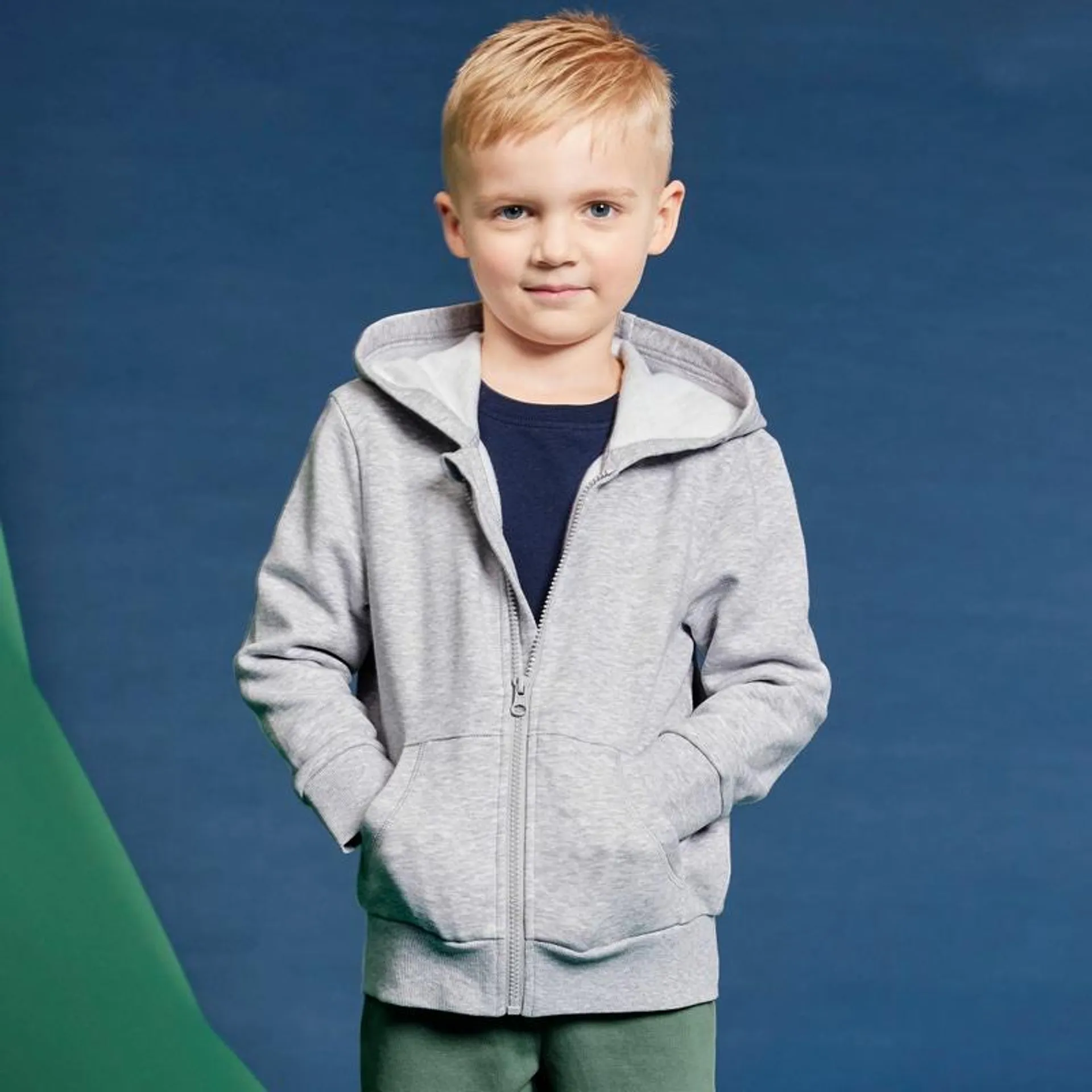 Kinder-Sweatjacke mit Kapuze