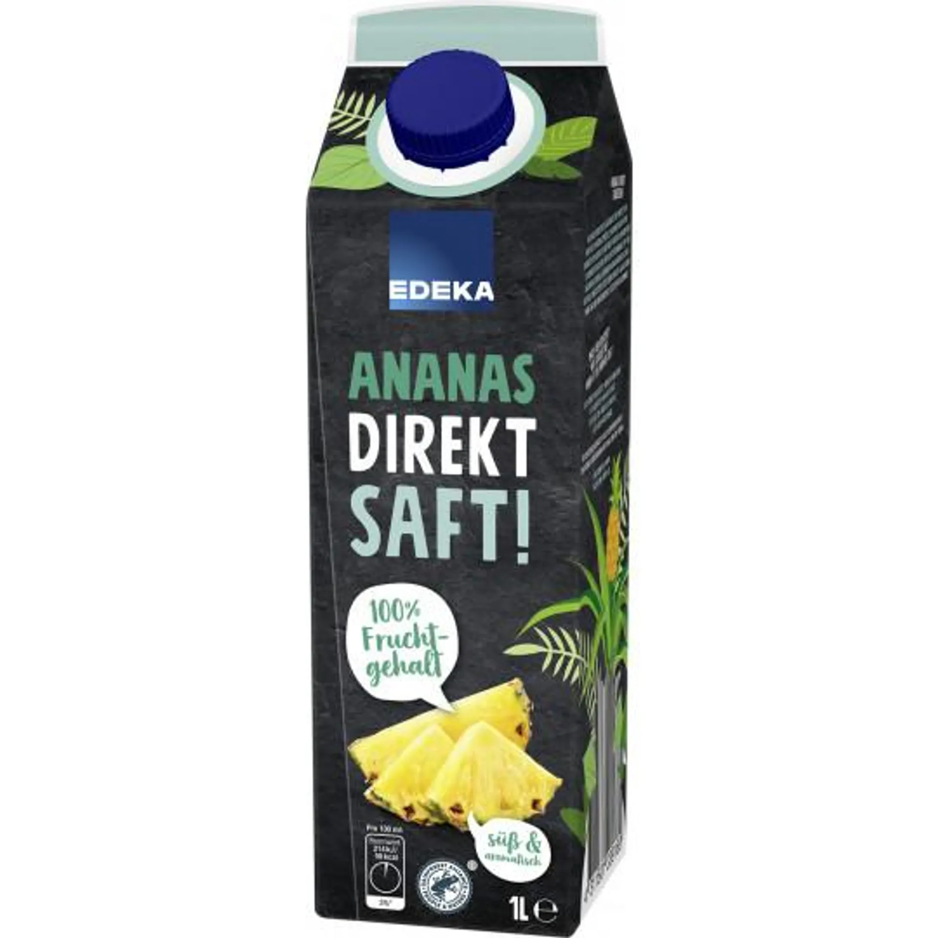 EDEKA Ananas Direktsaft 1L