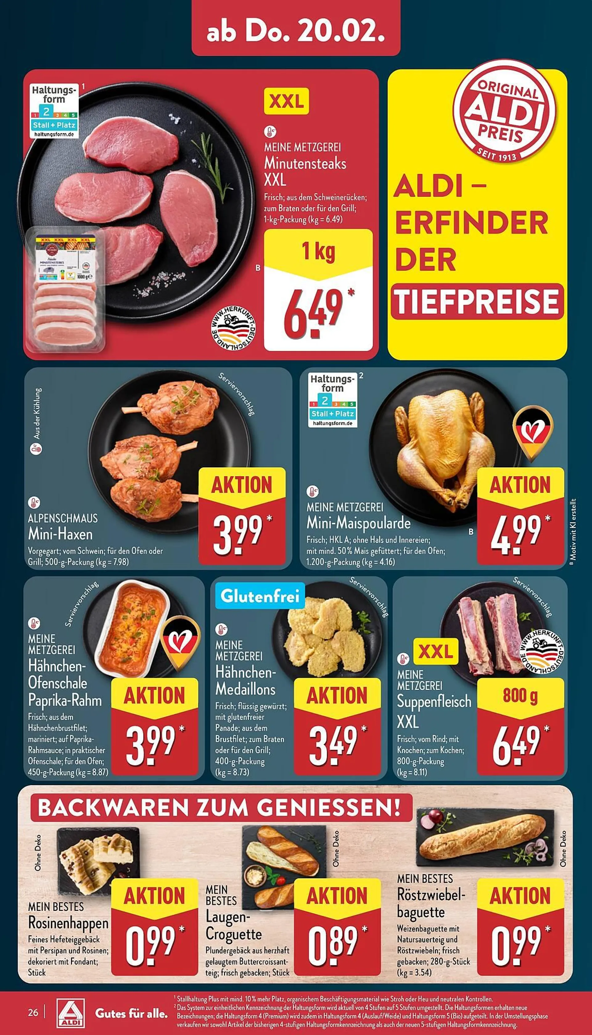 Aldi Nord Prospekt von 17. Februar bis 22. Februar 2025 - Prospekt seite 26