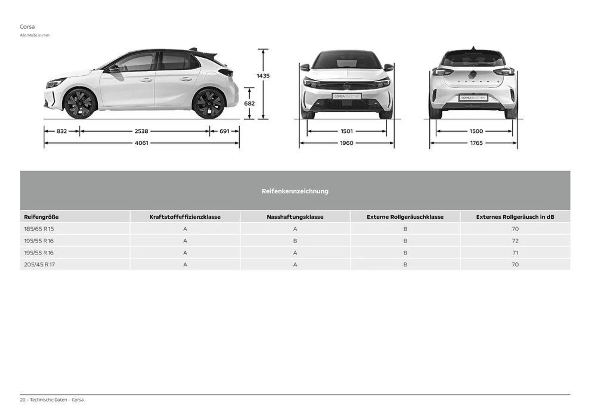 Opel Der neue Corsa von 29. Juni bis 29. Juni 2025 - Prospekt seite 20