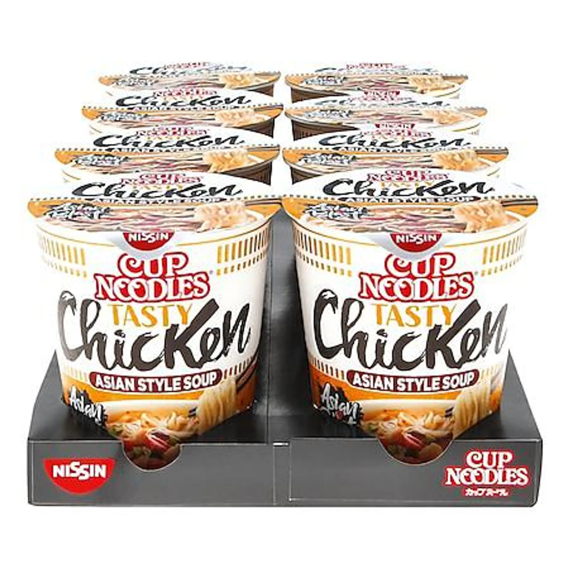 Nissin Cup Noodles Huhn 63 g, 8er Pack