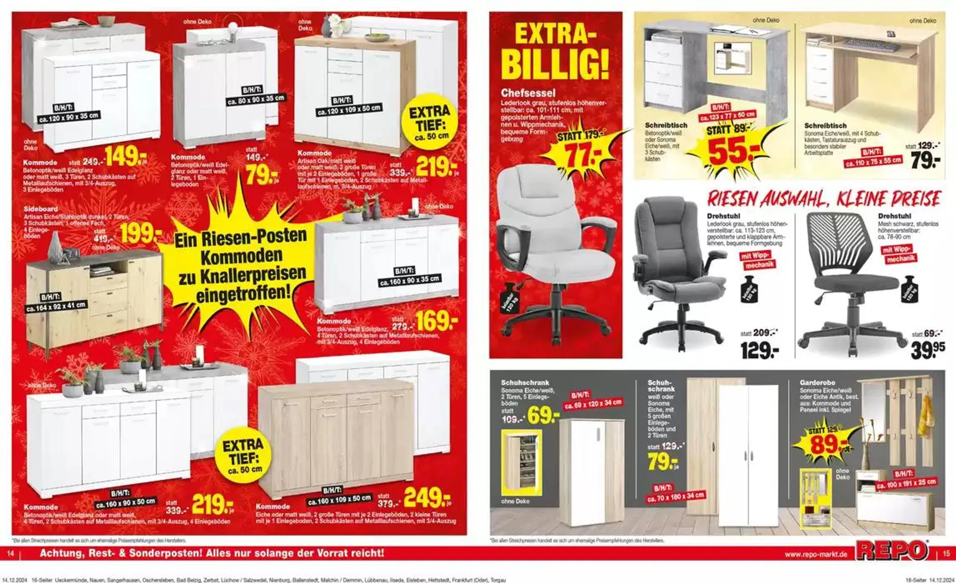 Tolles Angebot für Schnäppchenjäger von 15. Dezember bis 29. Dezember 2024 - Prospekt seite 8